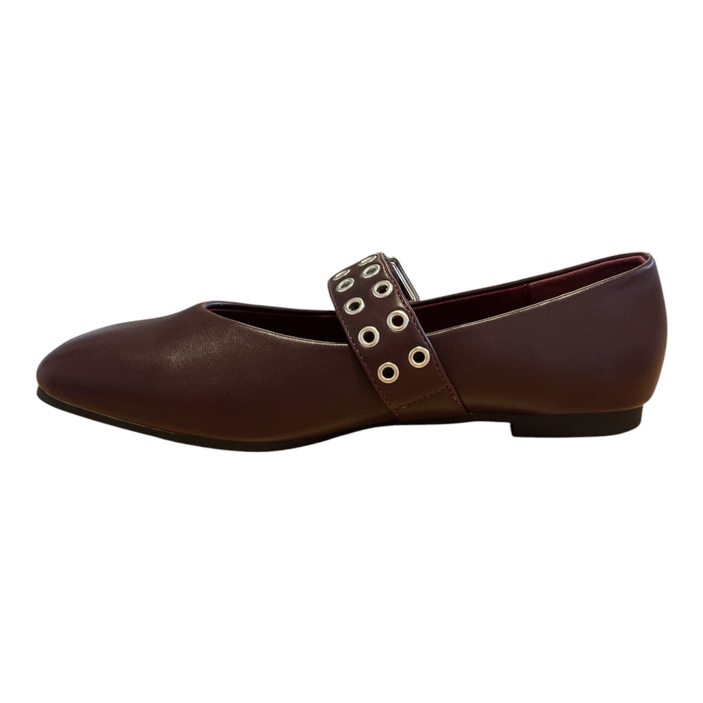 Xti Burgundy Ballet Flats 146407