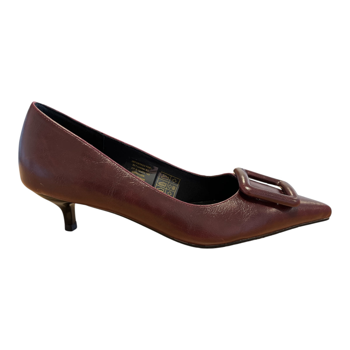 Xti Burgundy Court Shoes 146427