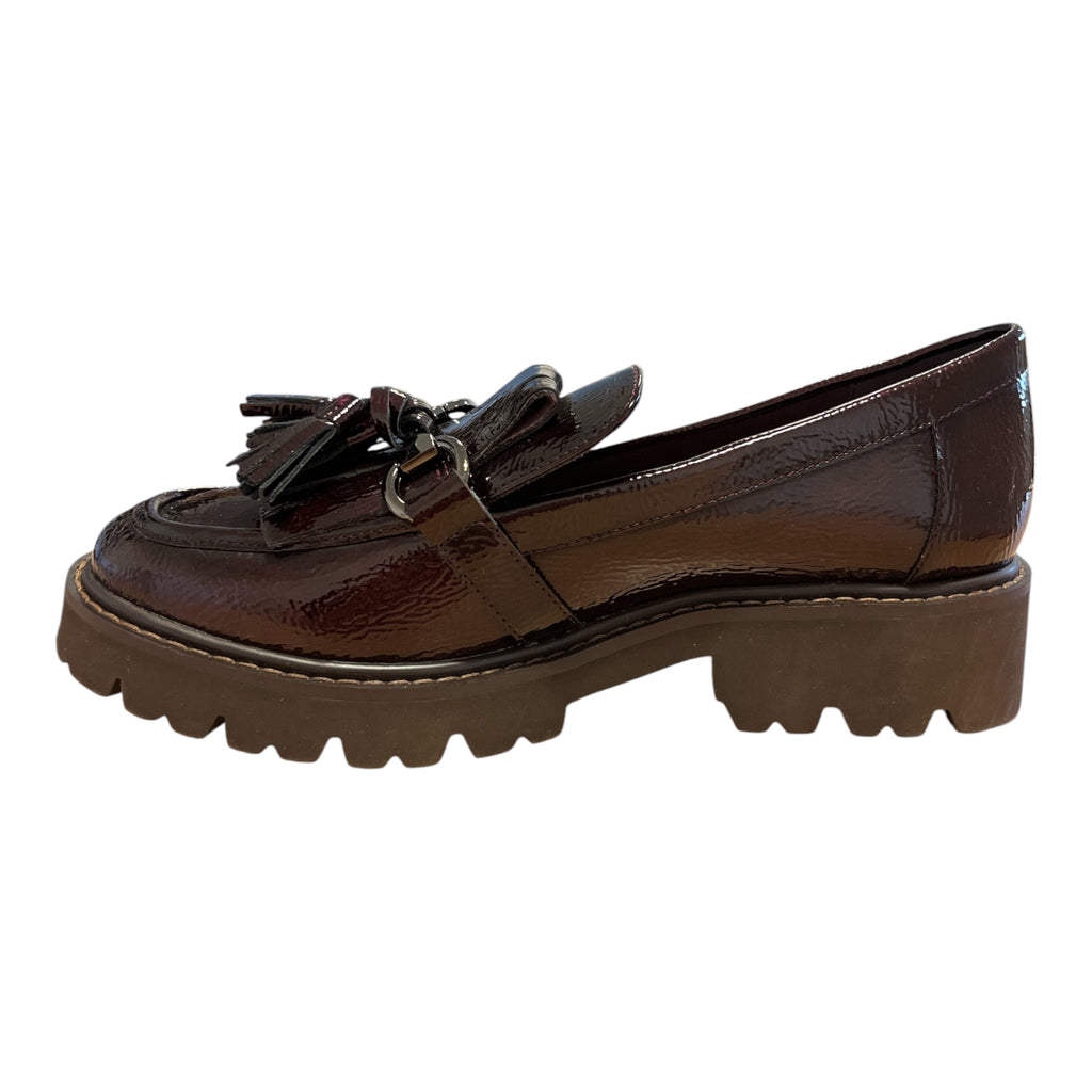 Carmela Burgundy Patent Loafers 164379