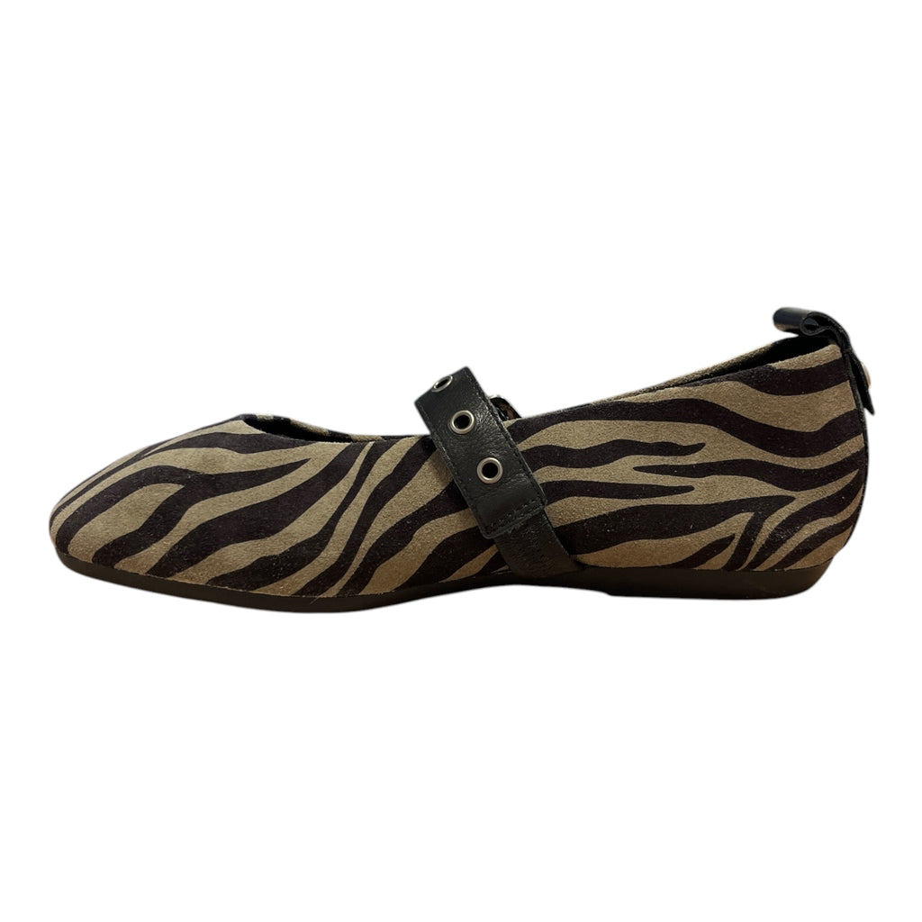 Carmela Zebra Print Ballet Flats