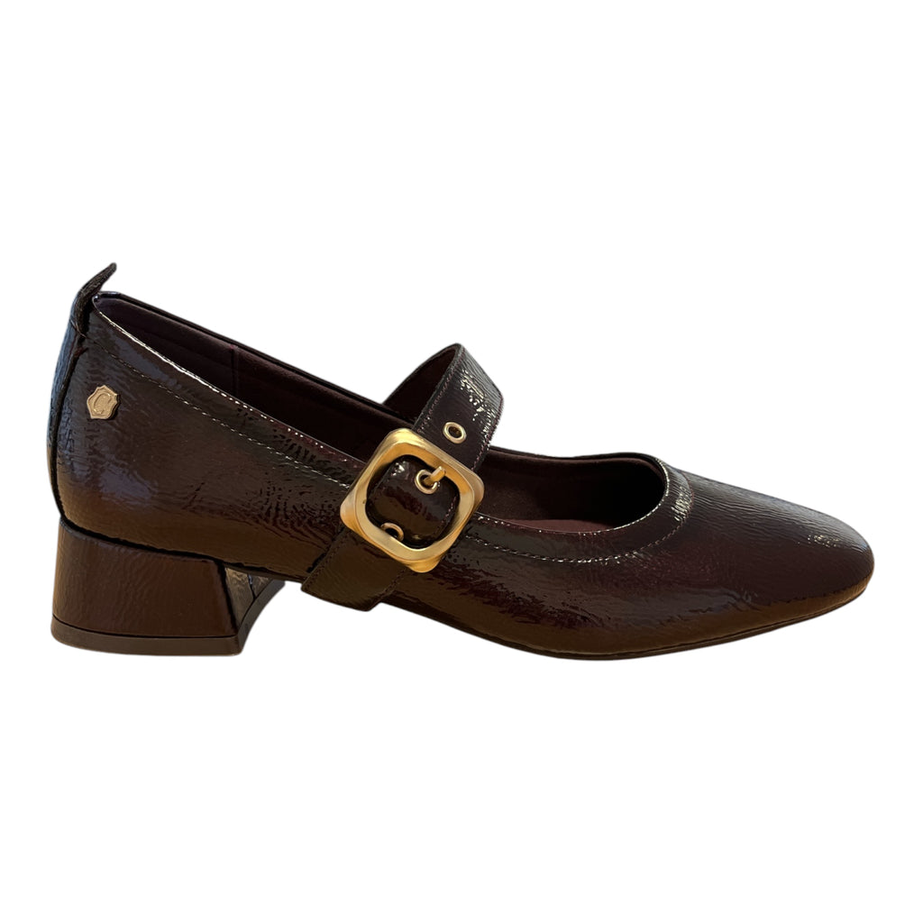 Carmela Burgundy Patent Shoes 164361