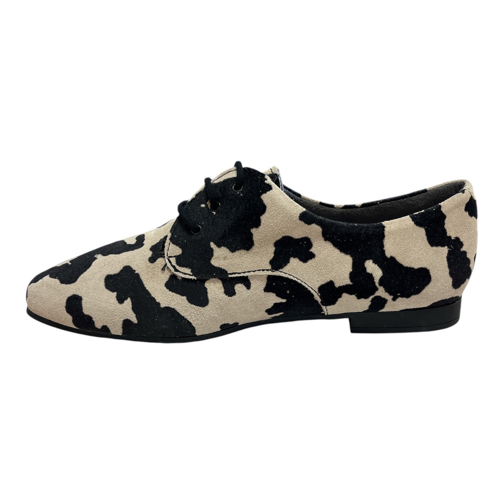 Pitillos Cowprint Lace-Up Shoes