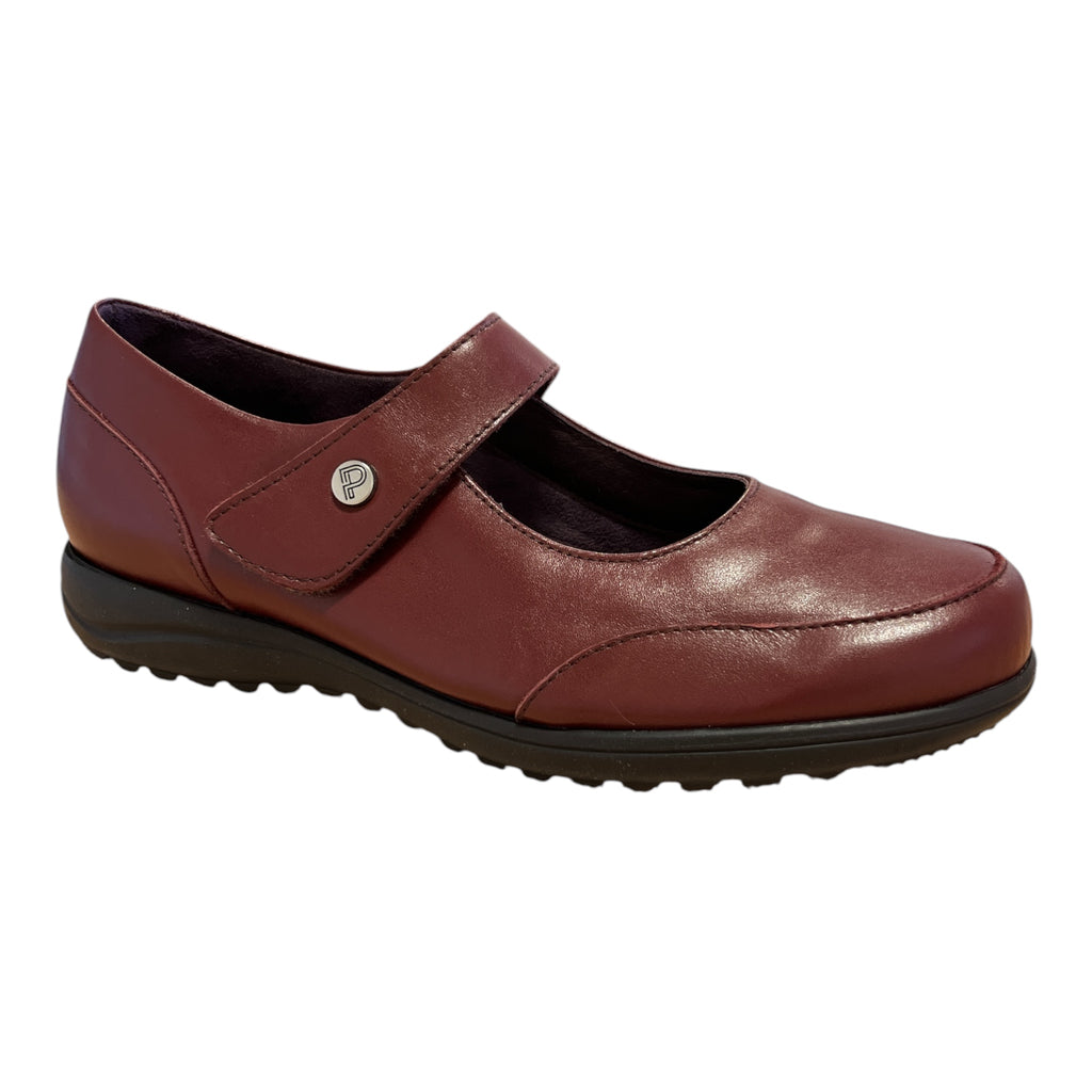 Pitillos Burgundy Leather Shoes 20.512