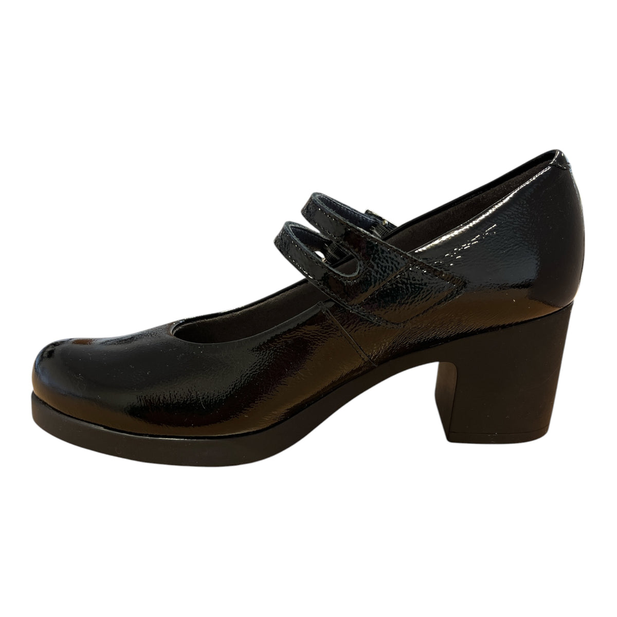 Pitillos Black Patent Mary-Jane Shoes 30.500