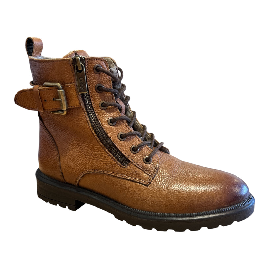 Lotus Perth Tan Leather Boots