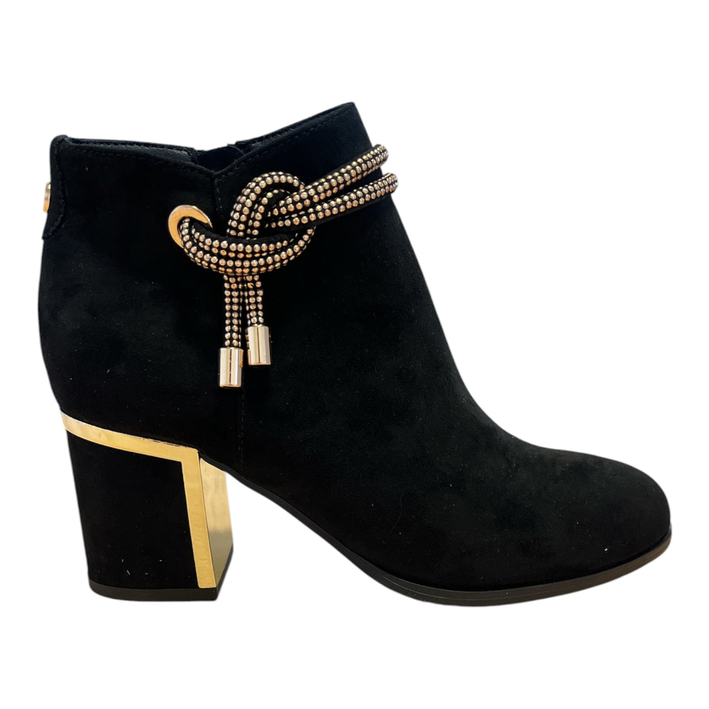 Lotus Tina Black Ankle Boots