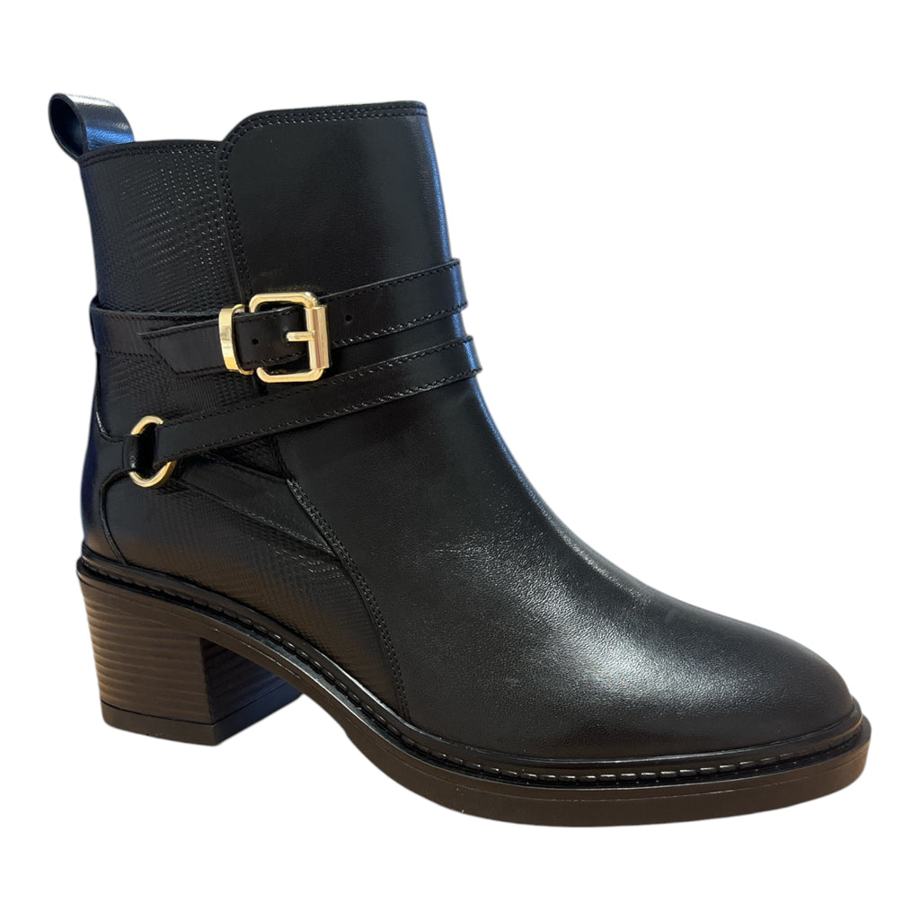 Lotus Dominika Black Ankle Boots