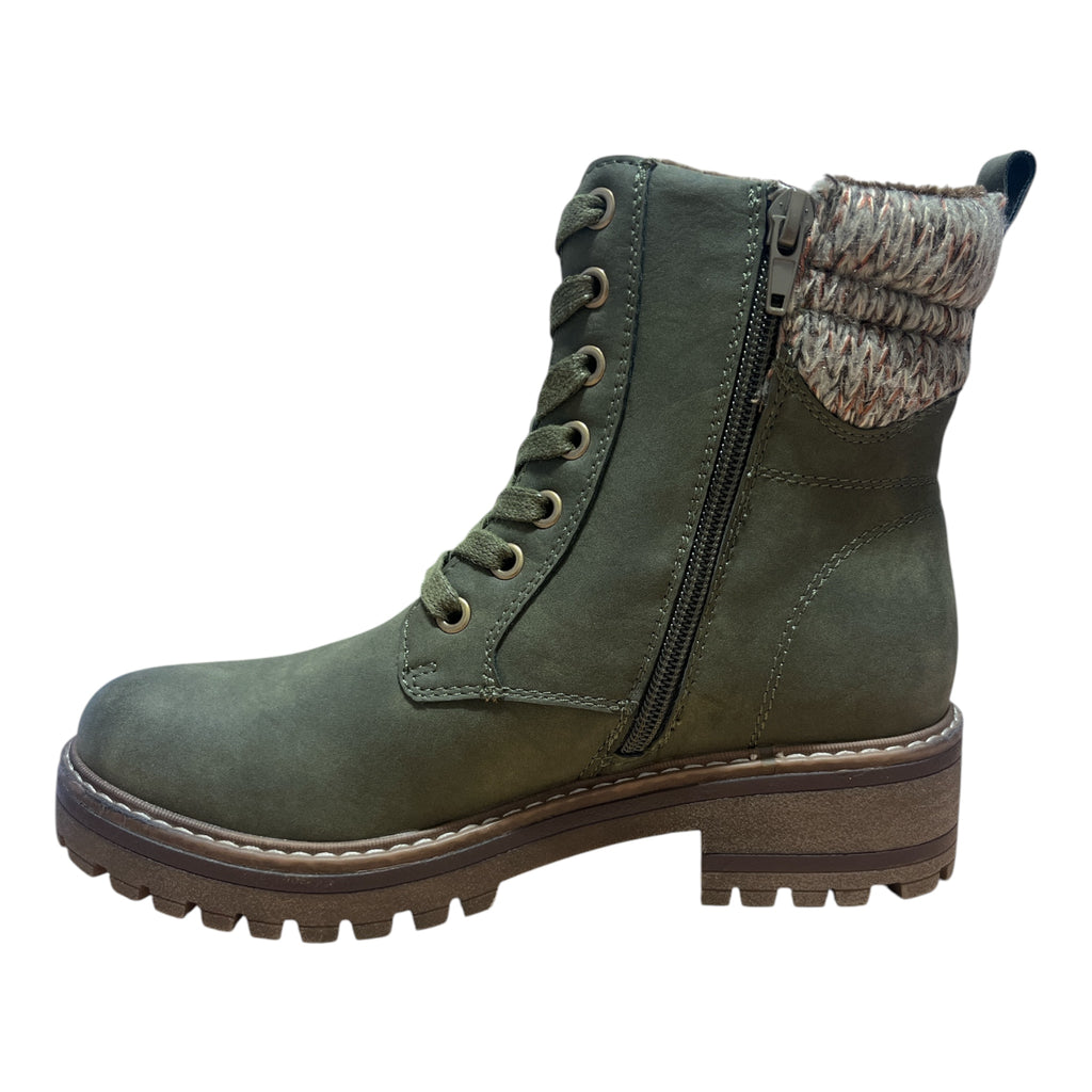 Lotus Stefani Khaki Waterproof Boots