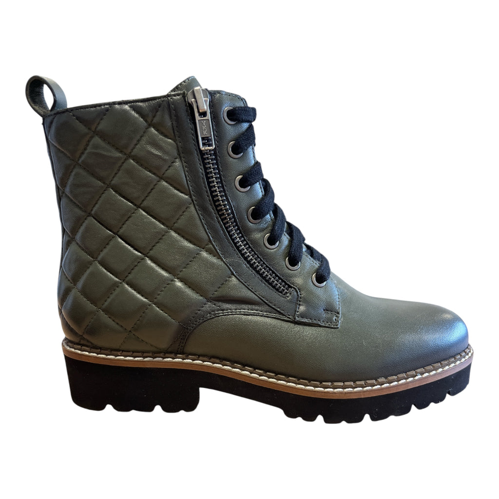 Lotus Jayana Khaki Leather Boots