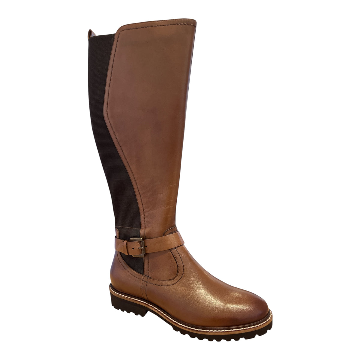 Lotus Belvidere Tan Knee-High Boots