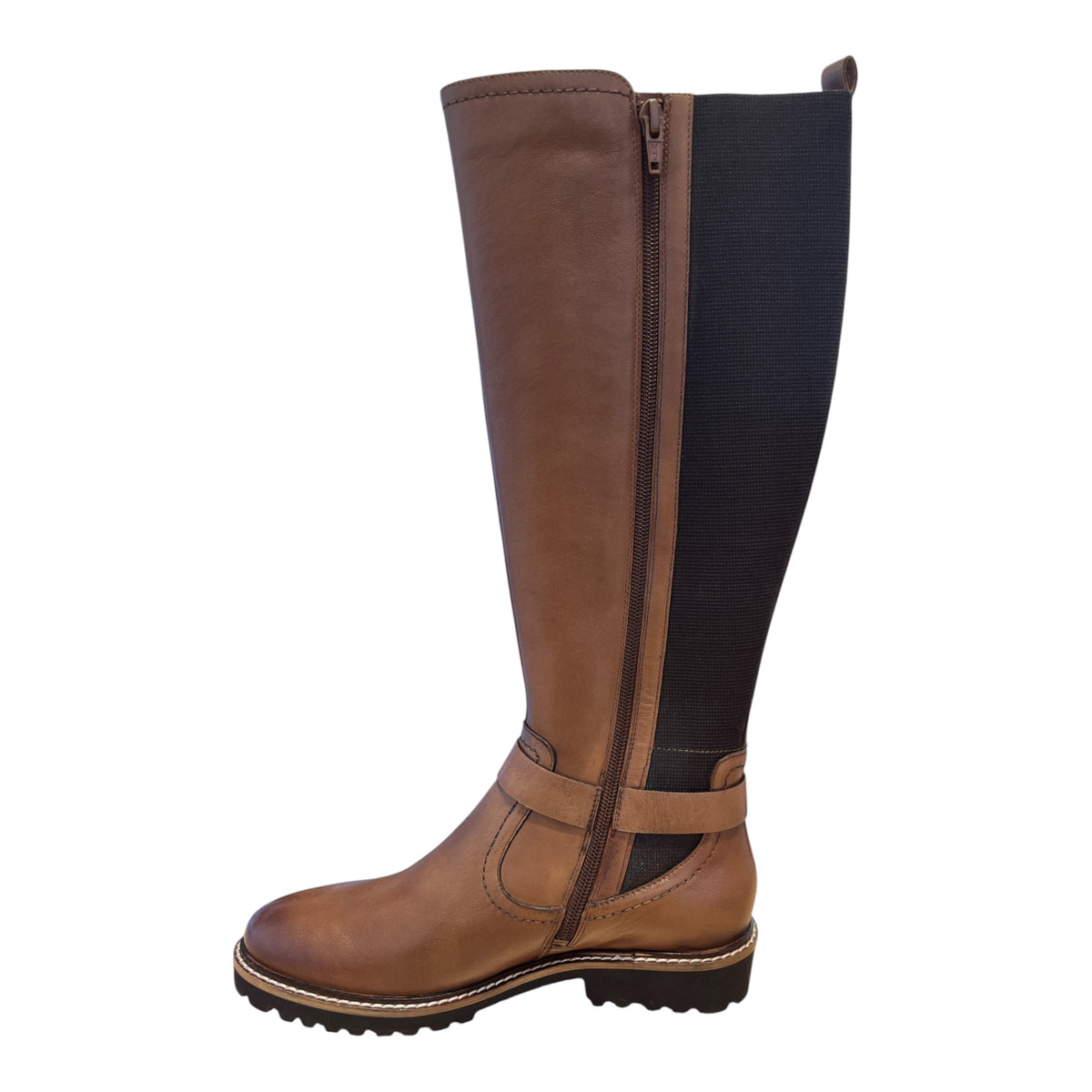 Lotus Belvidere Tan Knee-High Boots