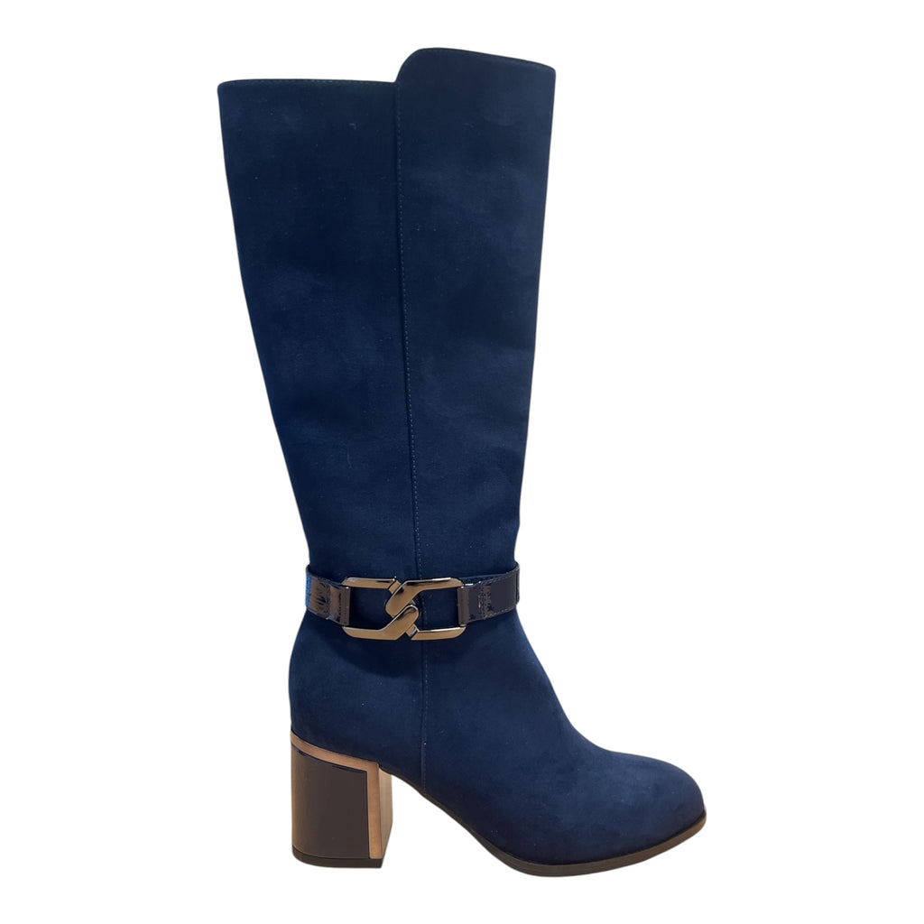 Lotus Harwin Navy Knee-High Boots