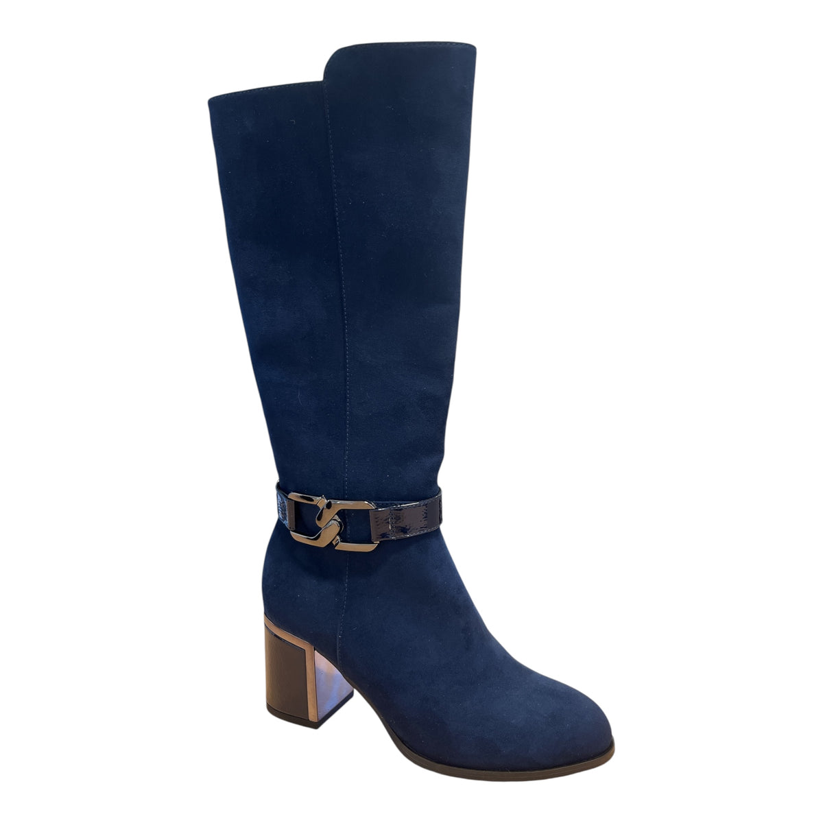 Lotus Harwin Navy Knee-High Boots
