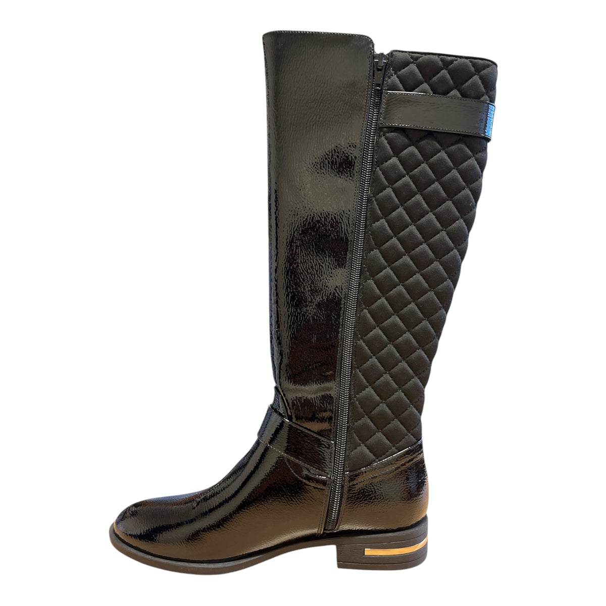 Lotus Bessie Black Knee-High Boots