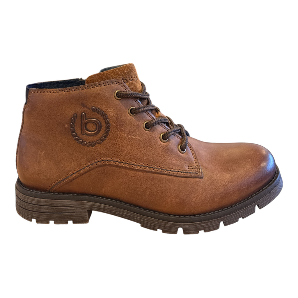 Bugatti Jobar Tan Leather Boots