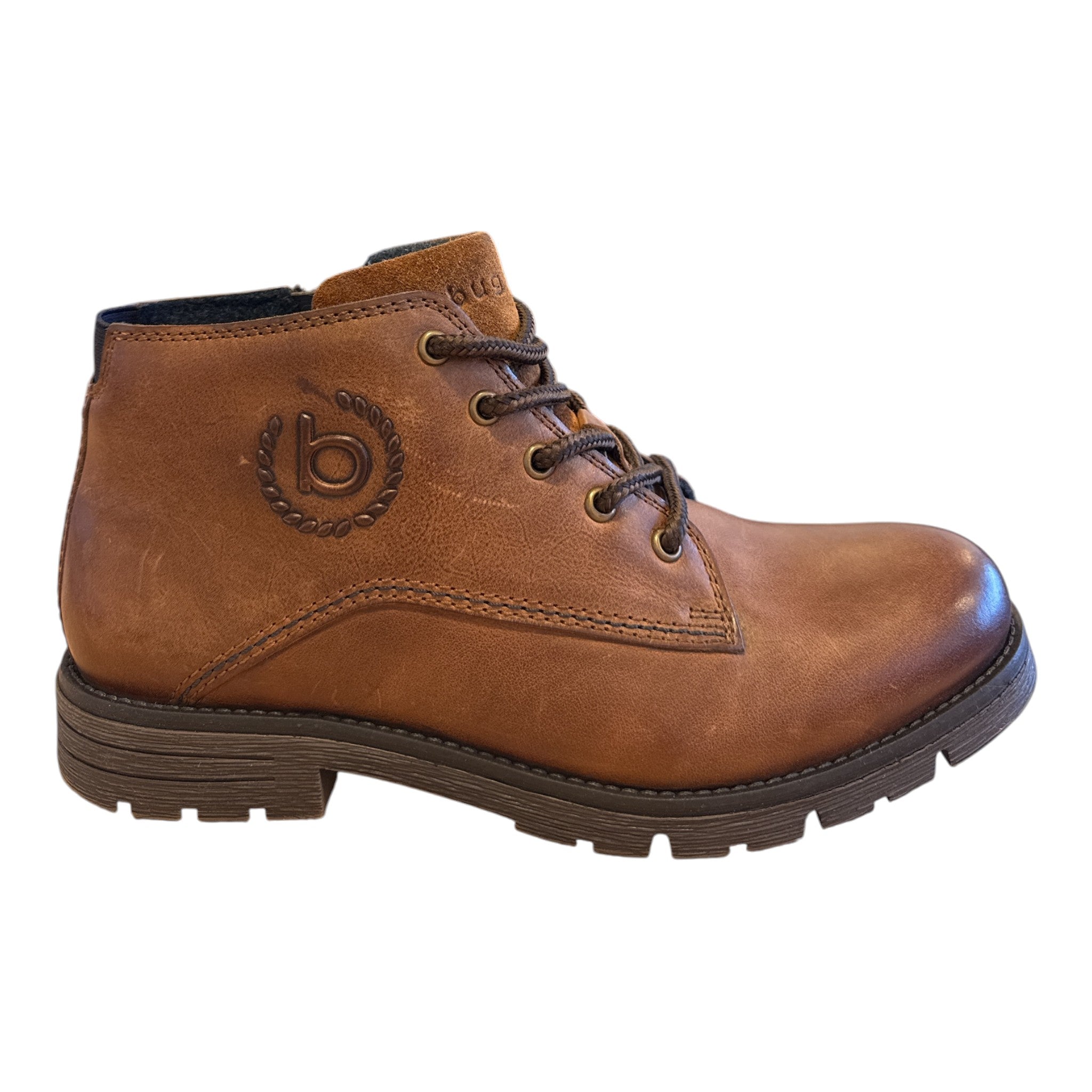 Bugatti Jobar Tan Leather Boots