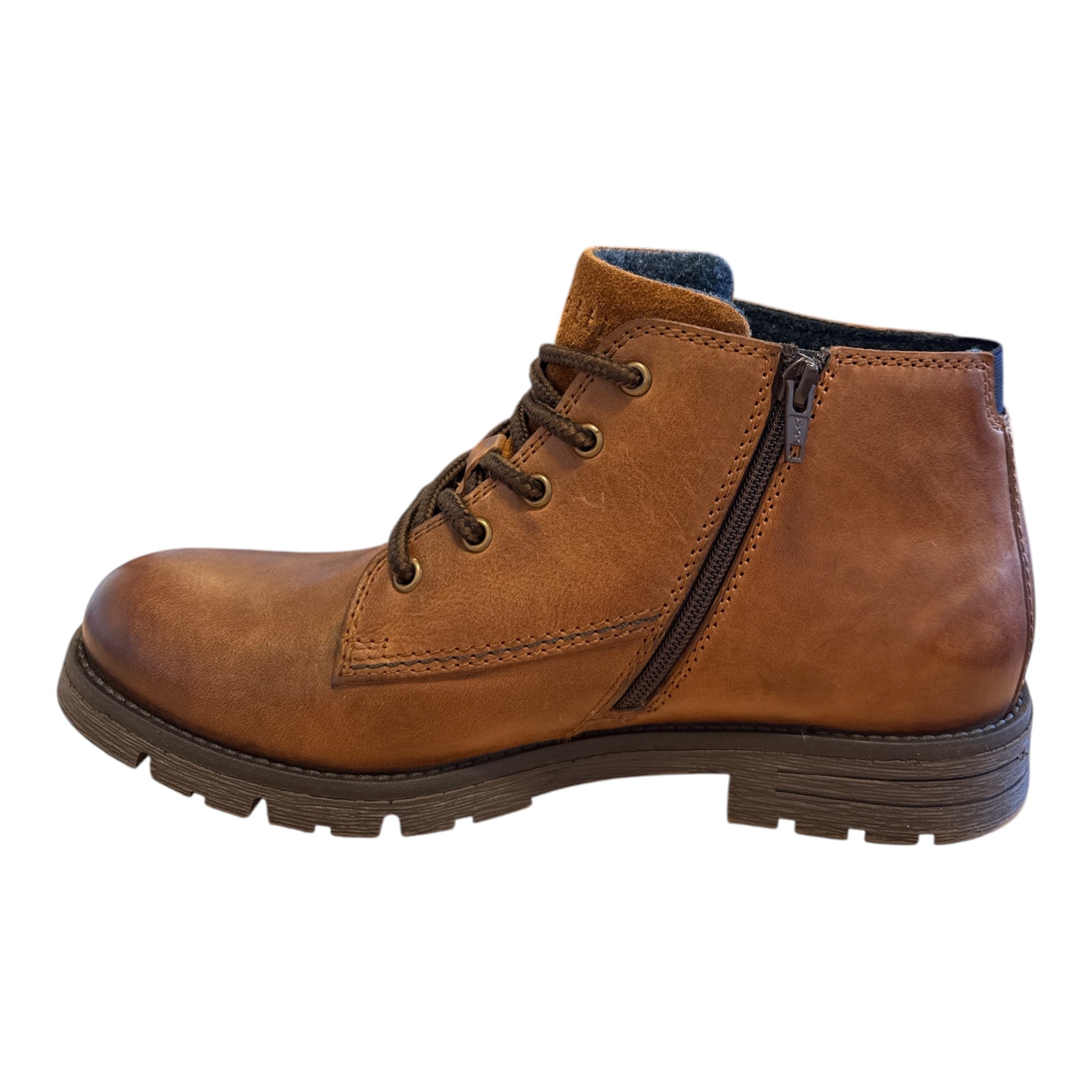 Bugatti Jobar Tan Leather Boots