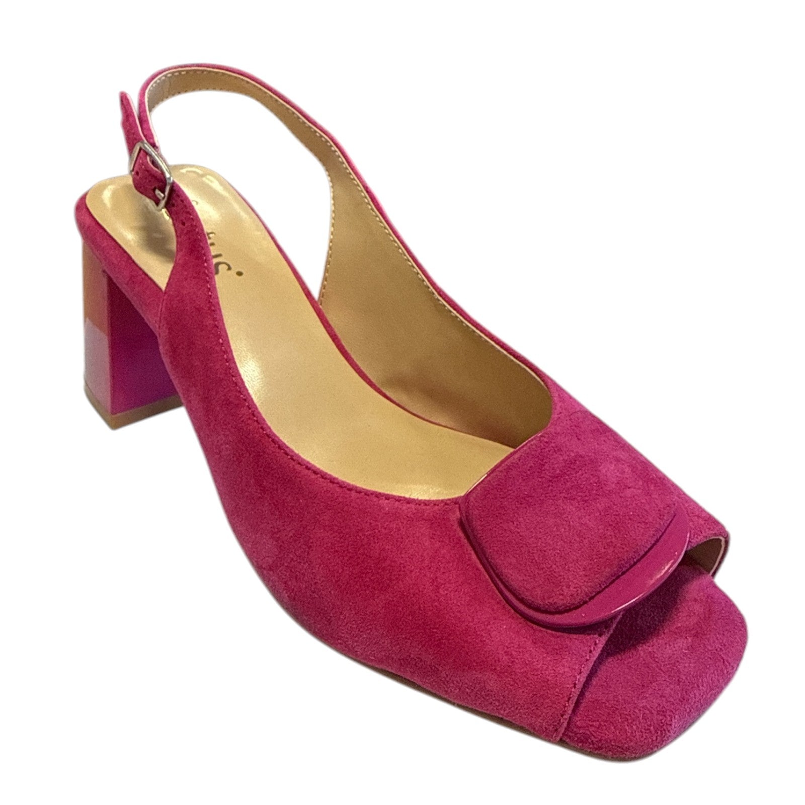 Lotus Josefa Pink Slingback Court Shoes
