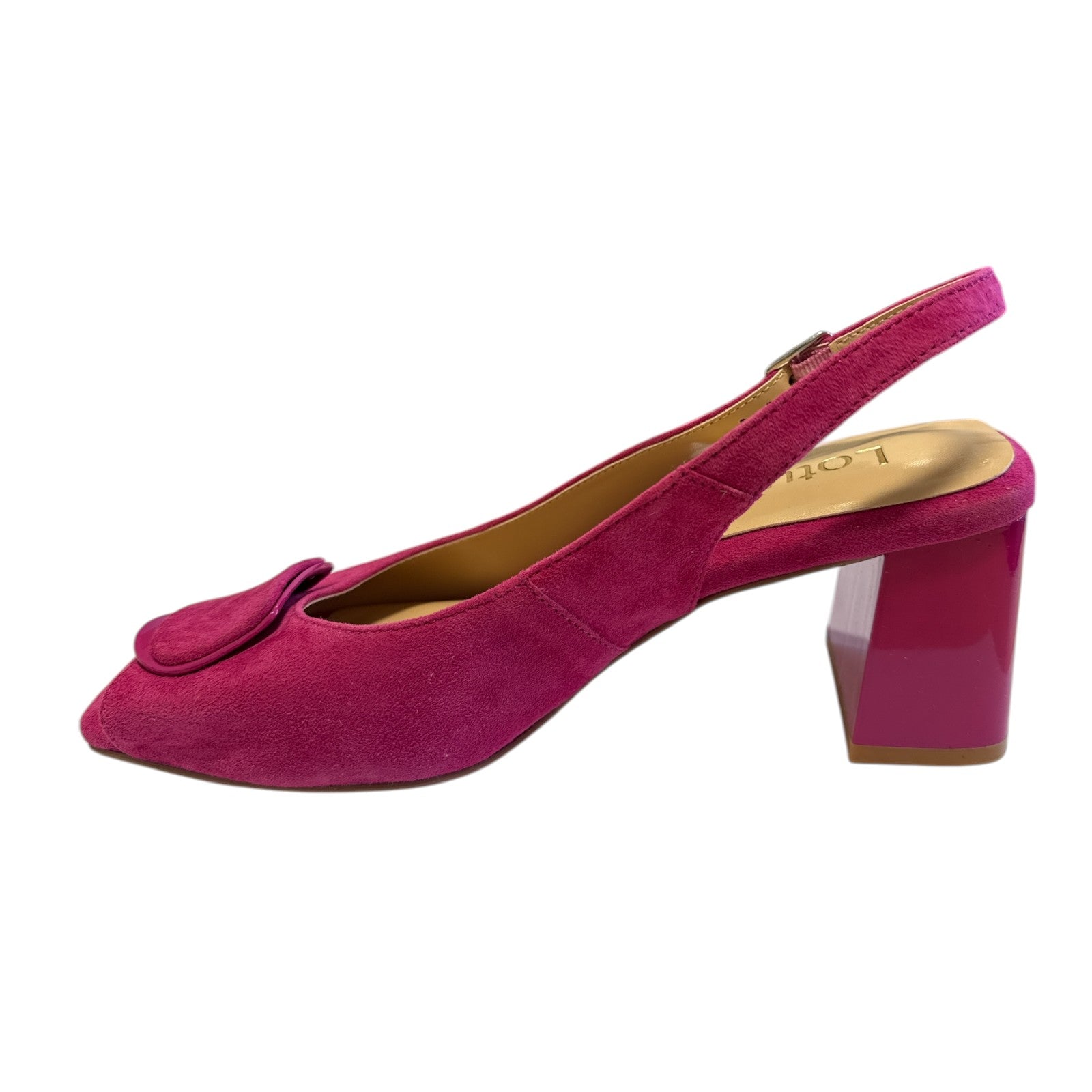 Lotus Josefa Pink Slingback Court Shoes