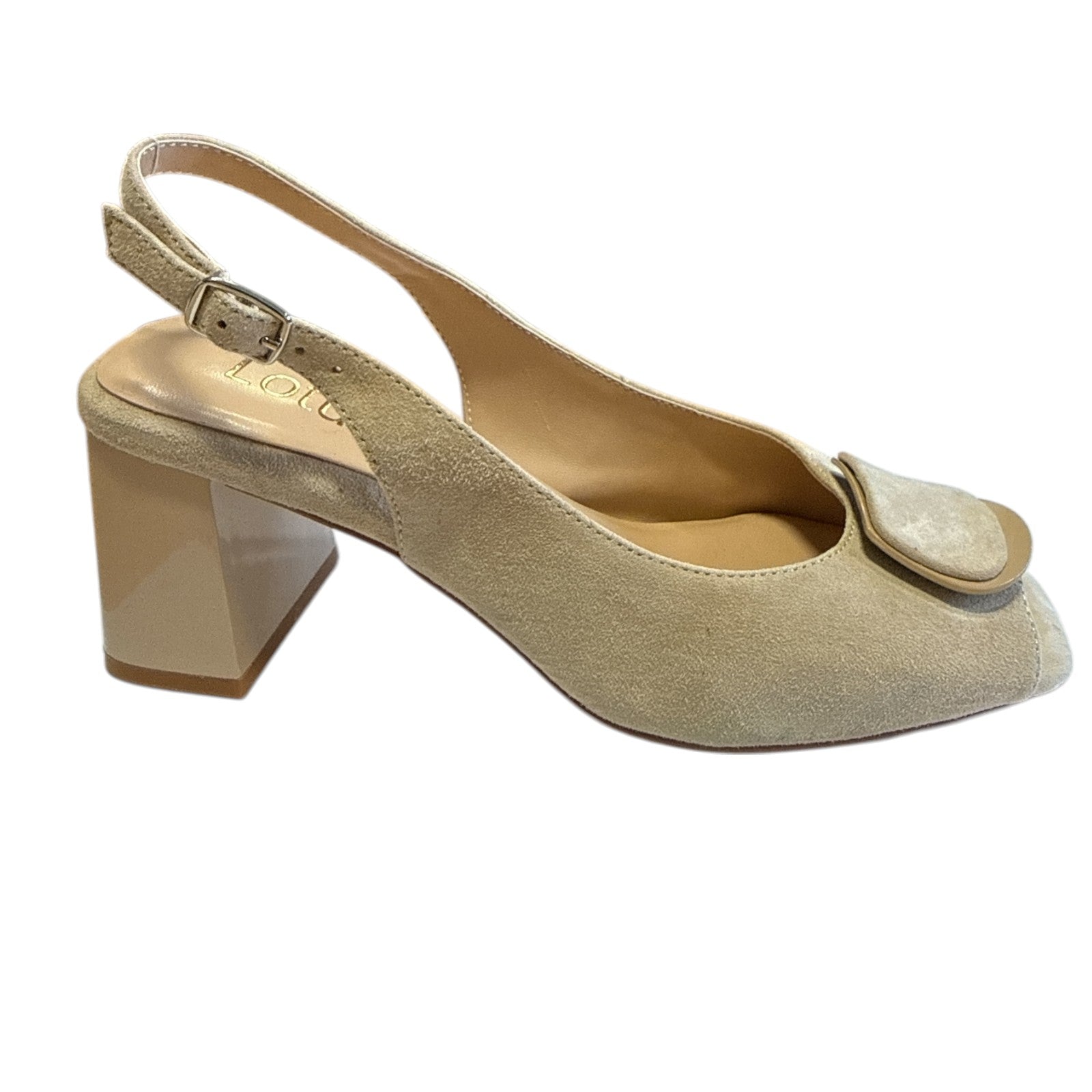 Lotus Josefa Nude Slingback Court Shoes