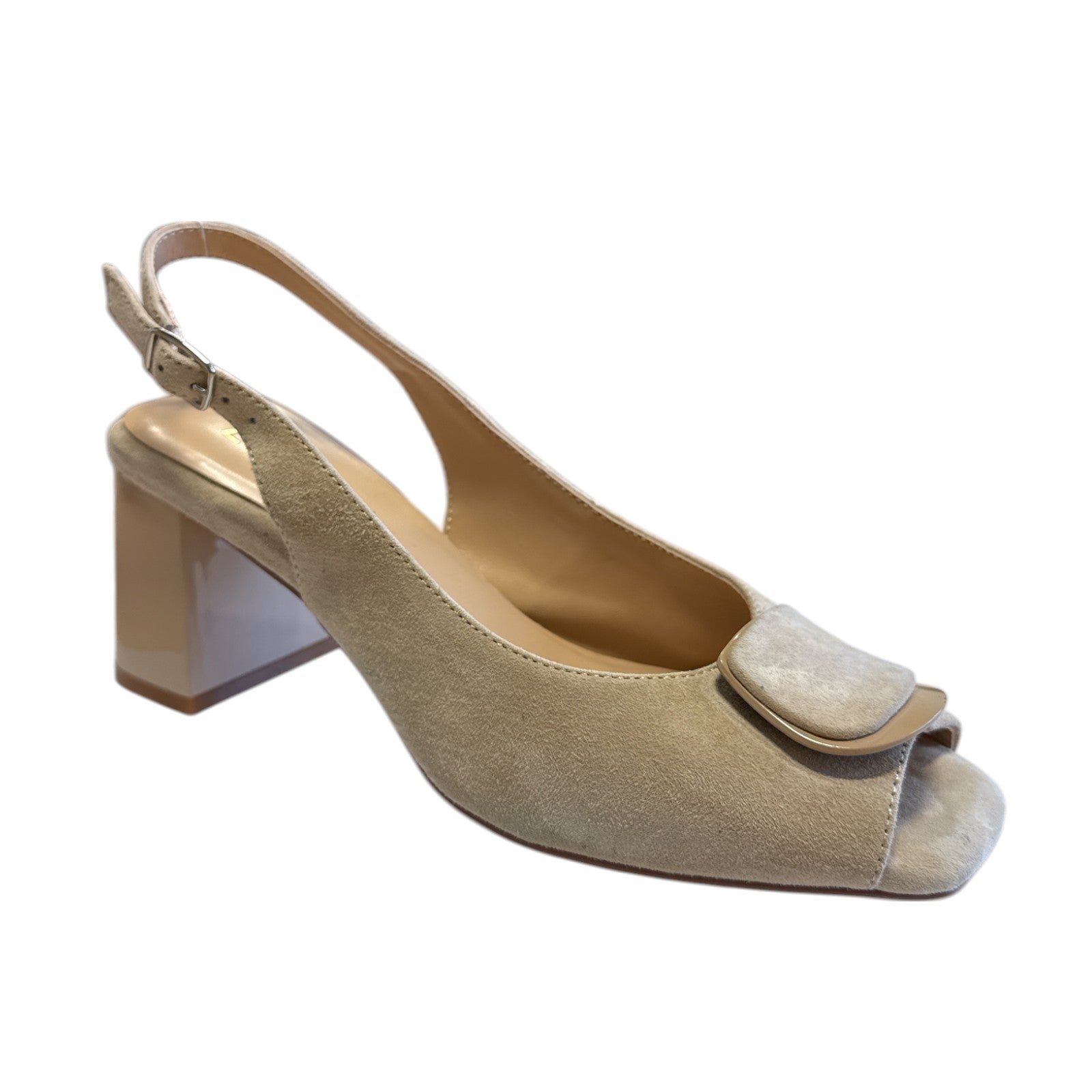 Lotus Josefa Nude Slingback Court Shoes