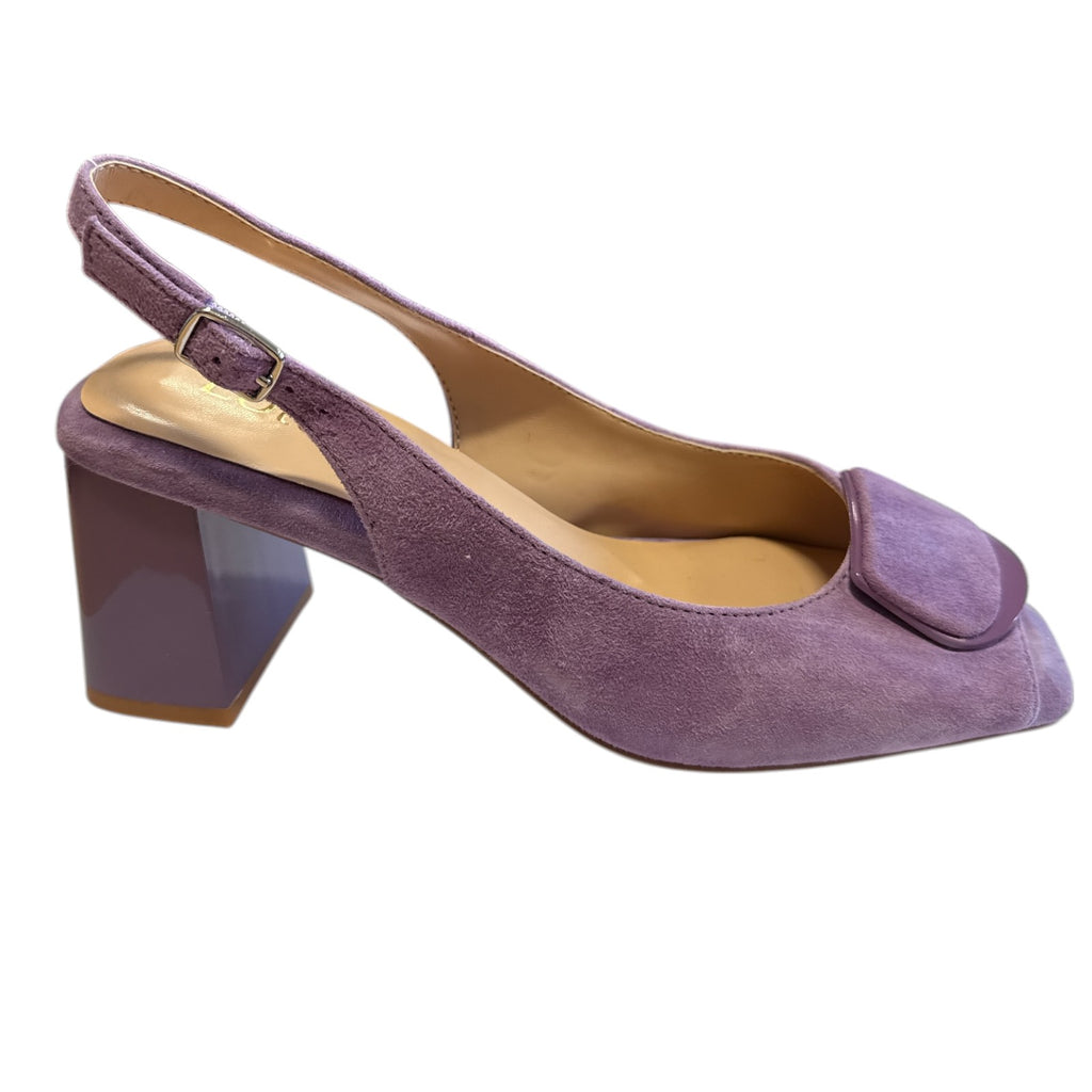 Lotus Josefa Grape Slingback Court Shoes