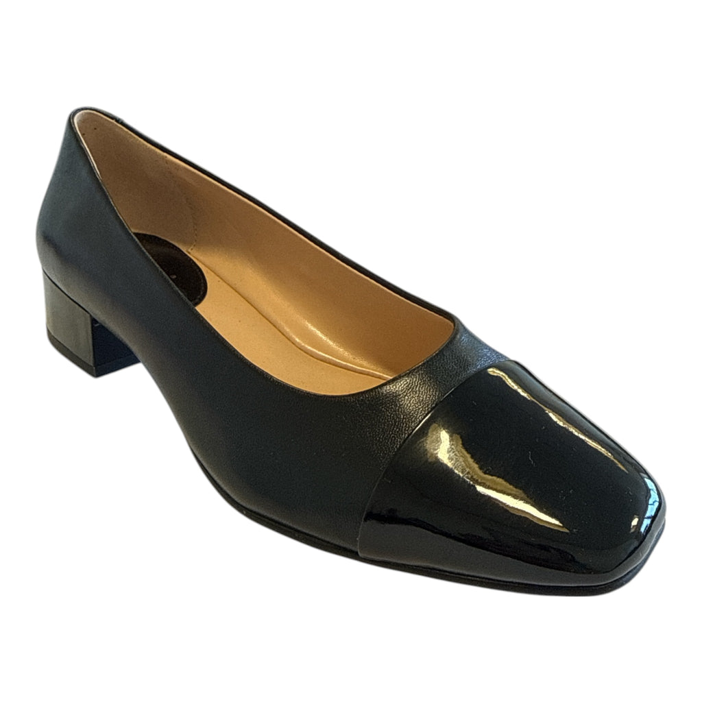 Lotus Joyce Black Court Shoes