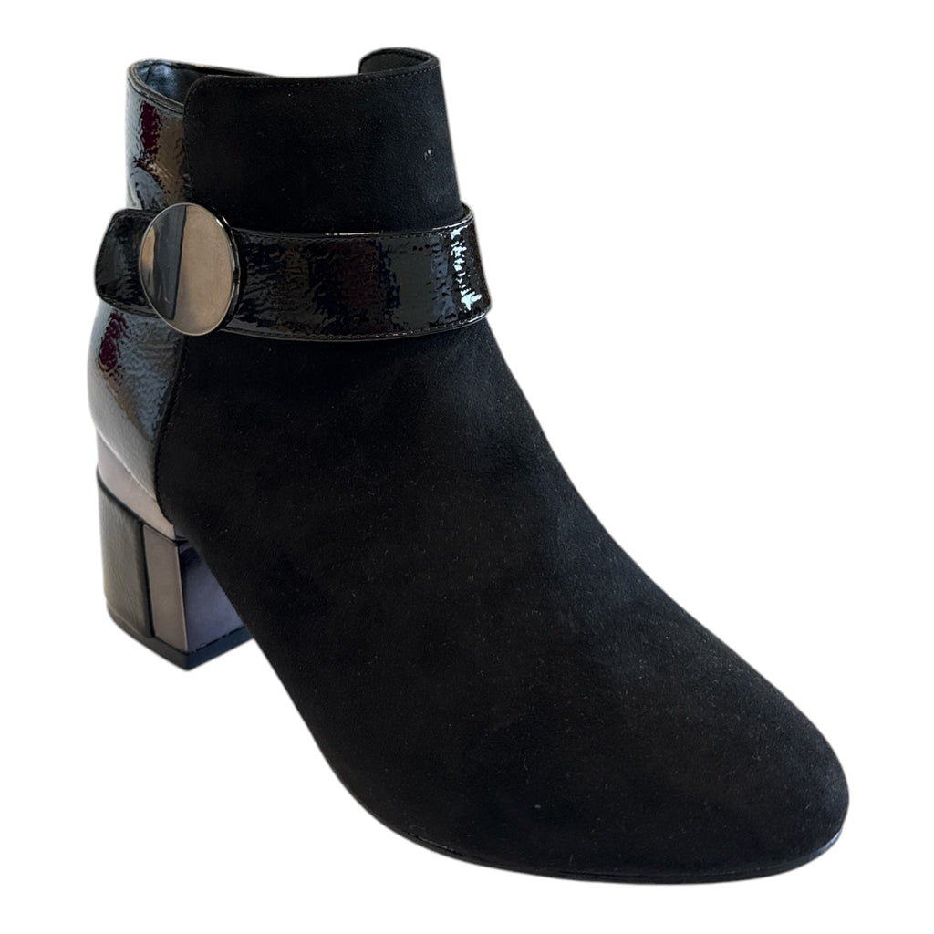 Lotus Kirsty Black Ankle Boots