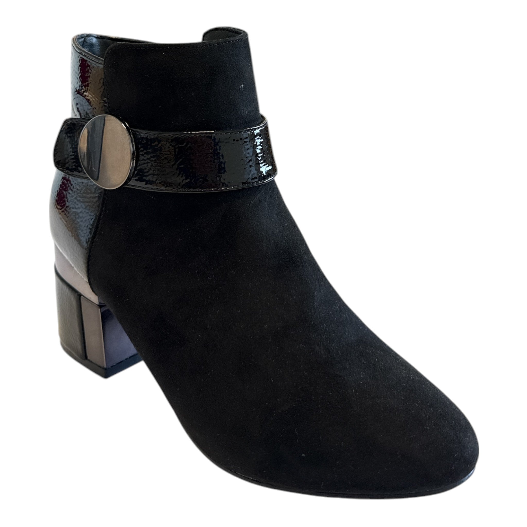 Lotus Kirsty Black Ankle Boots