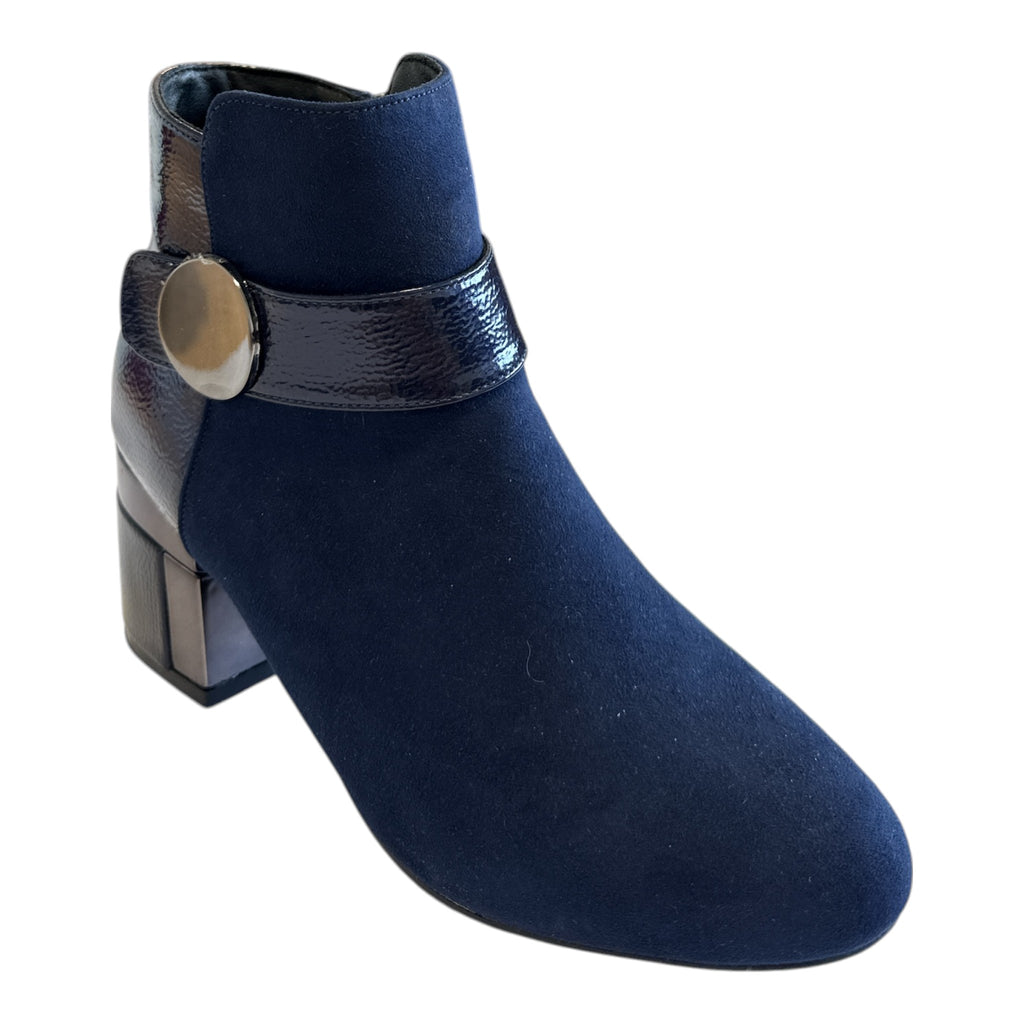 Lotus Kirsty Navy Ankle Boots