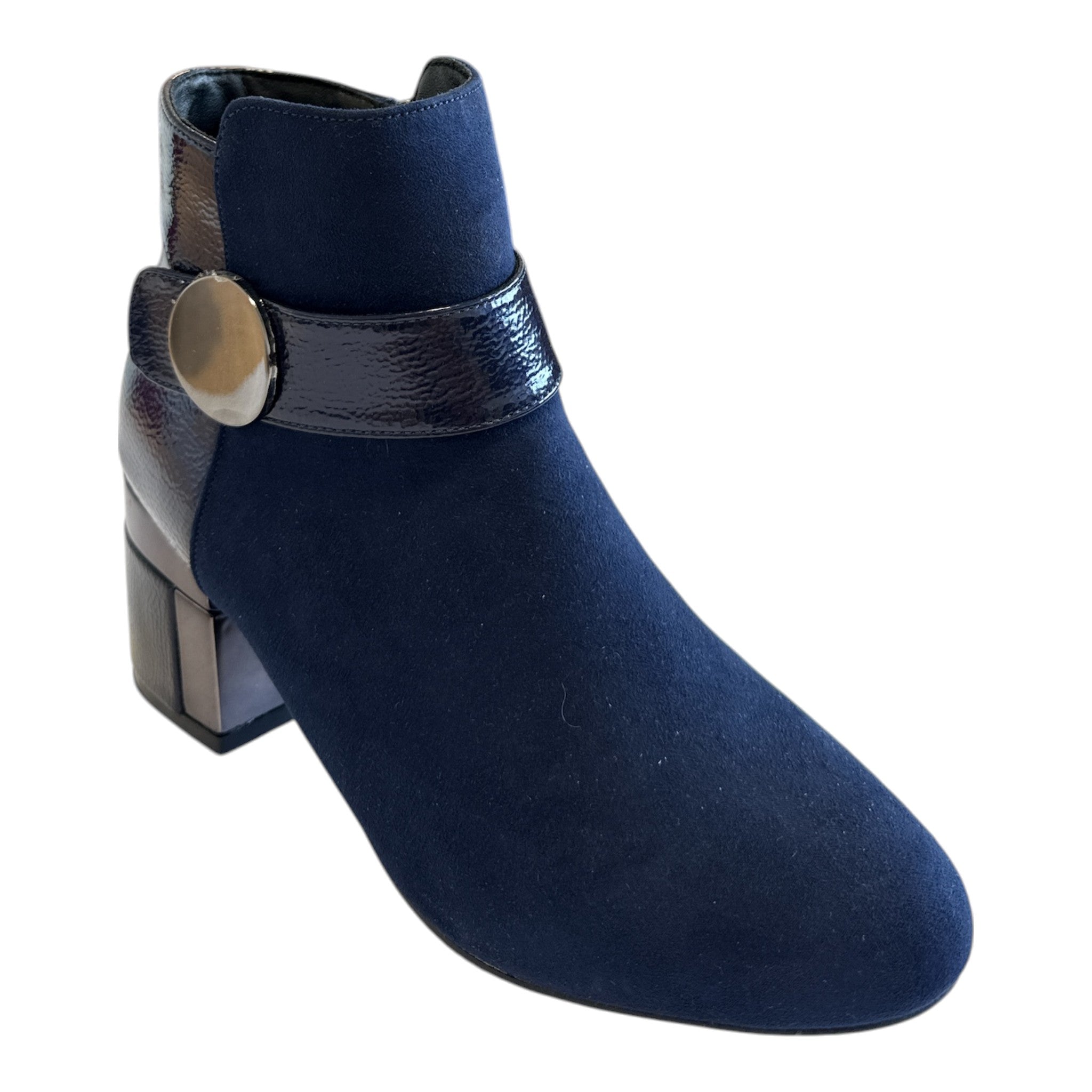 Lotus Kirsty Navy Ankle Boots