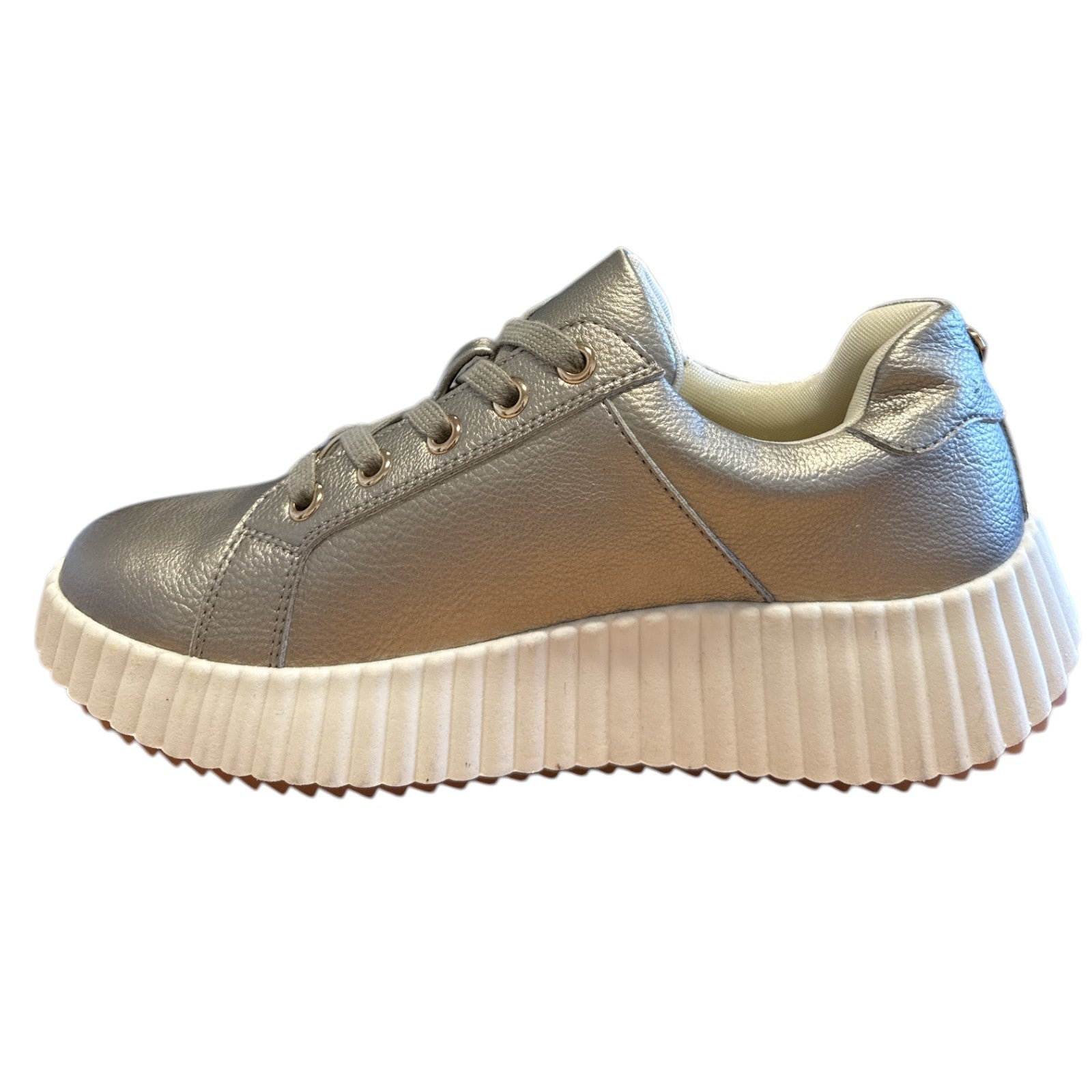 Lotus Kora Gold Zip Up Trainers