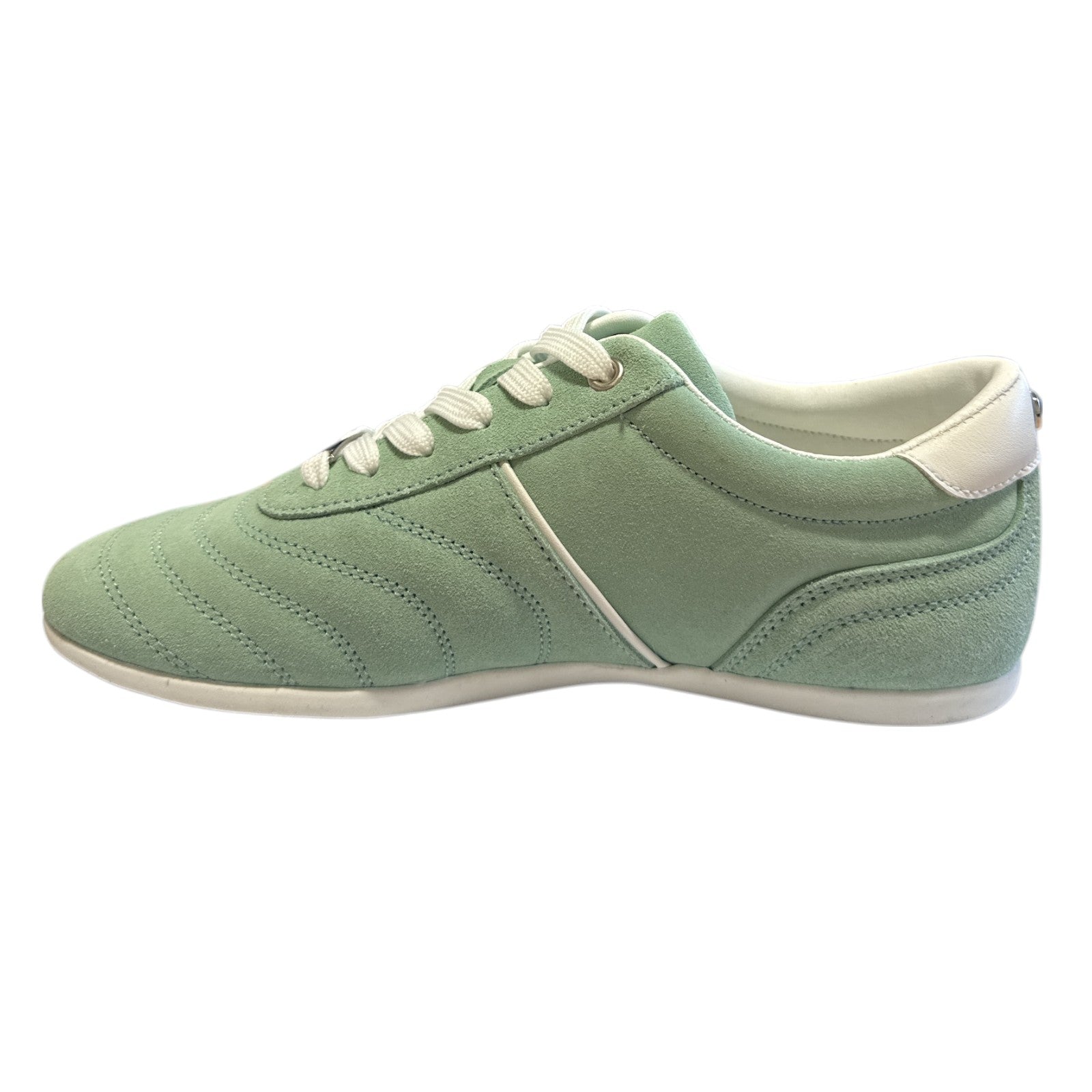 Lotus Mallory Mint Suede Trainers