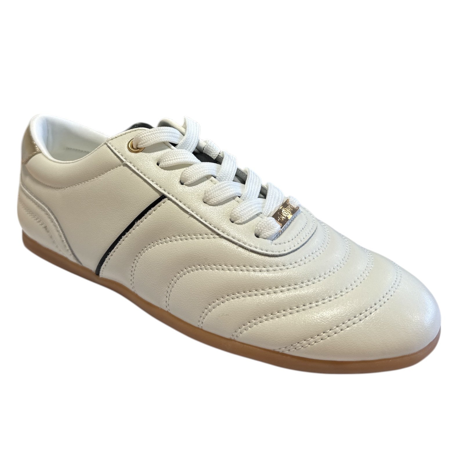 Lotus Mallory White Leather Trainers