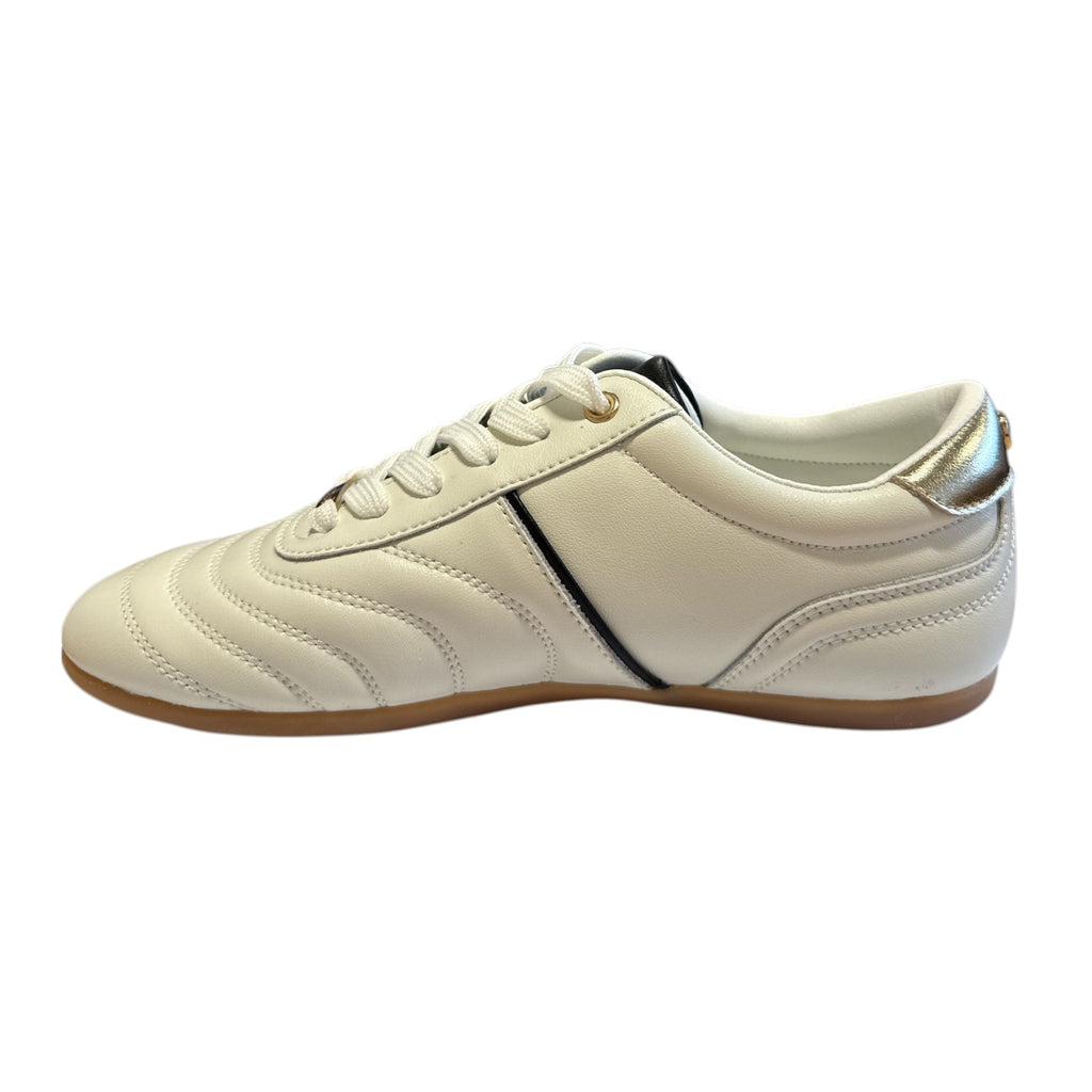 Lotus Mallory White Leather Trainers