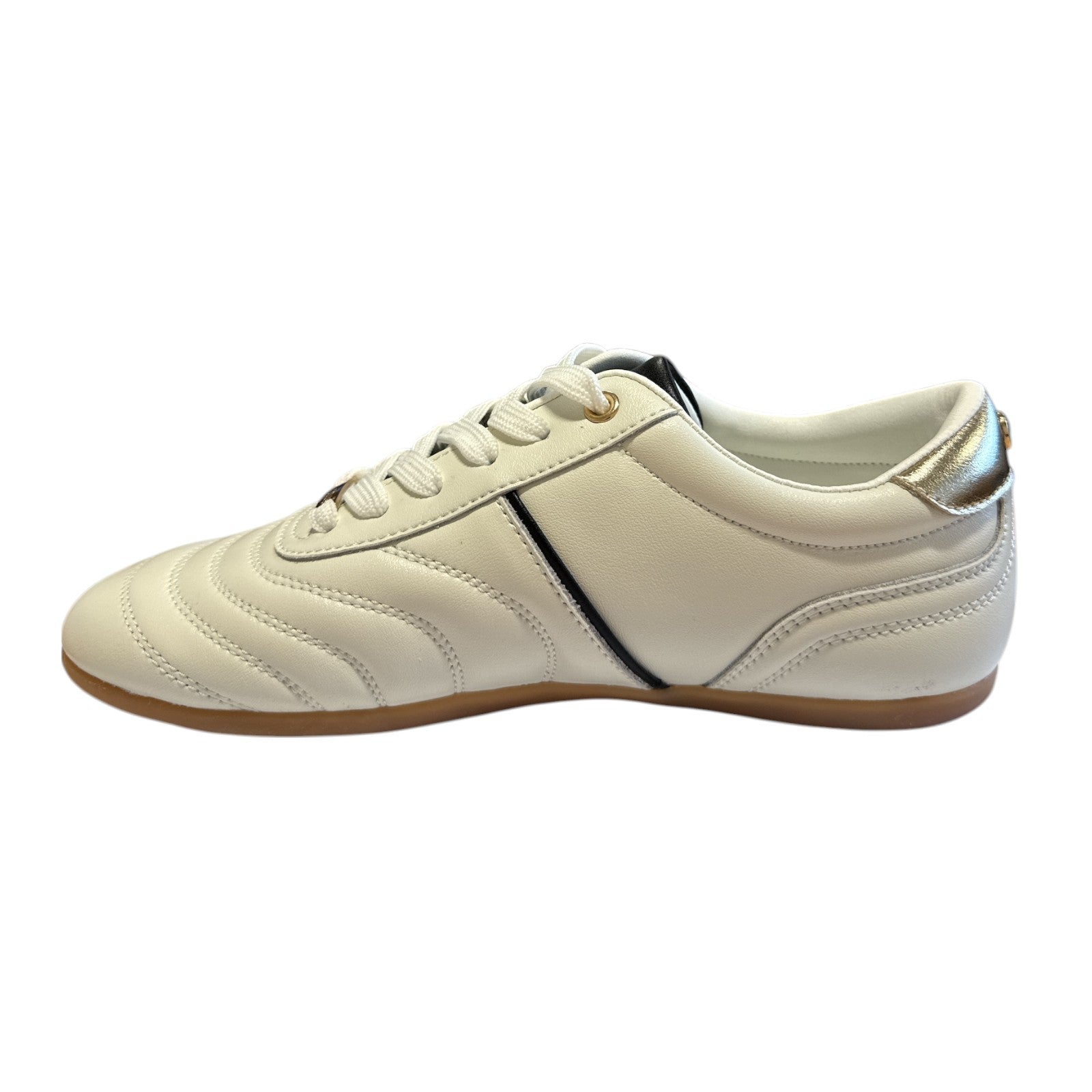 Lotus Mallory White Leather Trainers