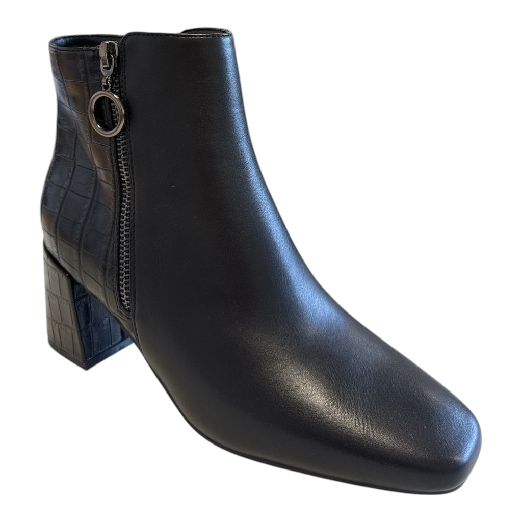 Lotus Michaela Black Ankle Boots
