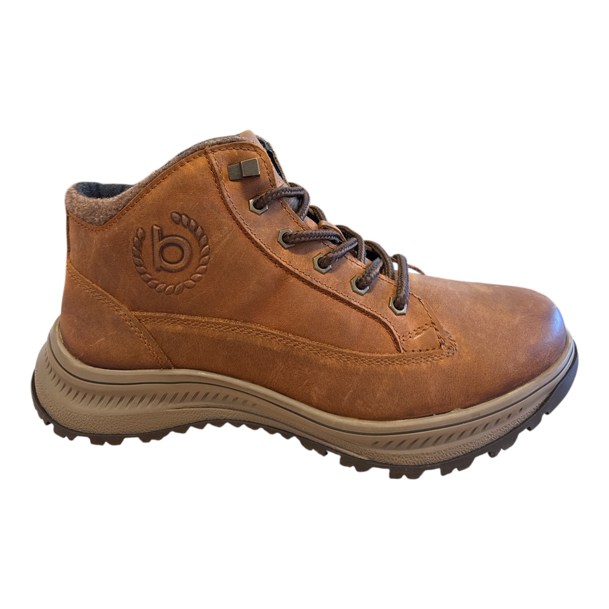 Bugatti Neka Tan Lace-Up Boots