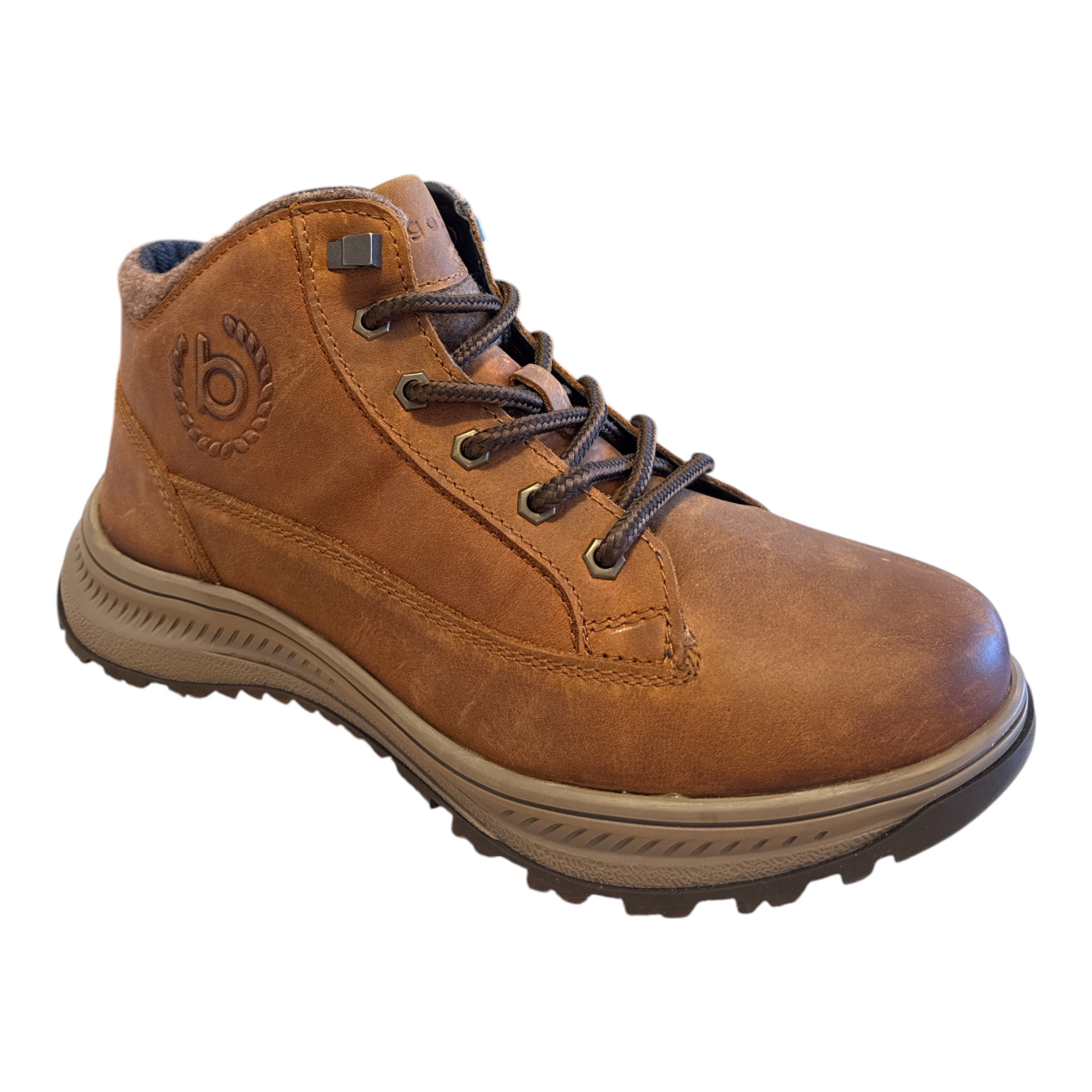 Bugatti Neka Tan Lace-Up Boots