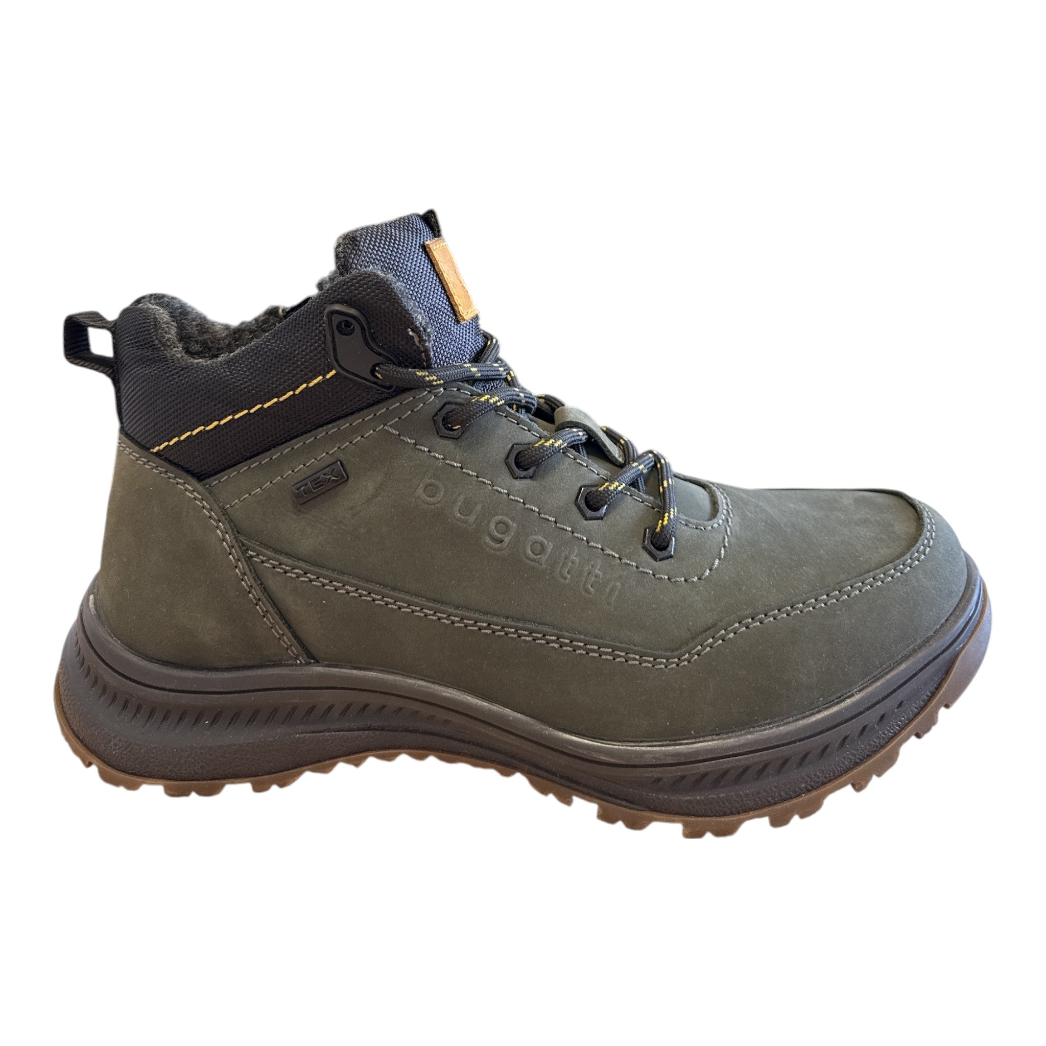 Bugatti Neka Men's Green Water Resistant Boots