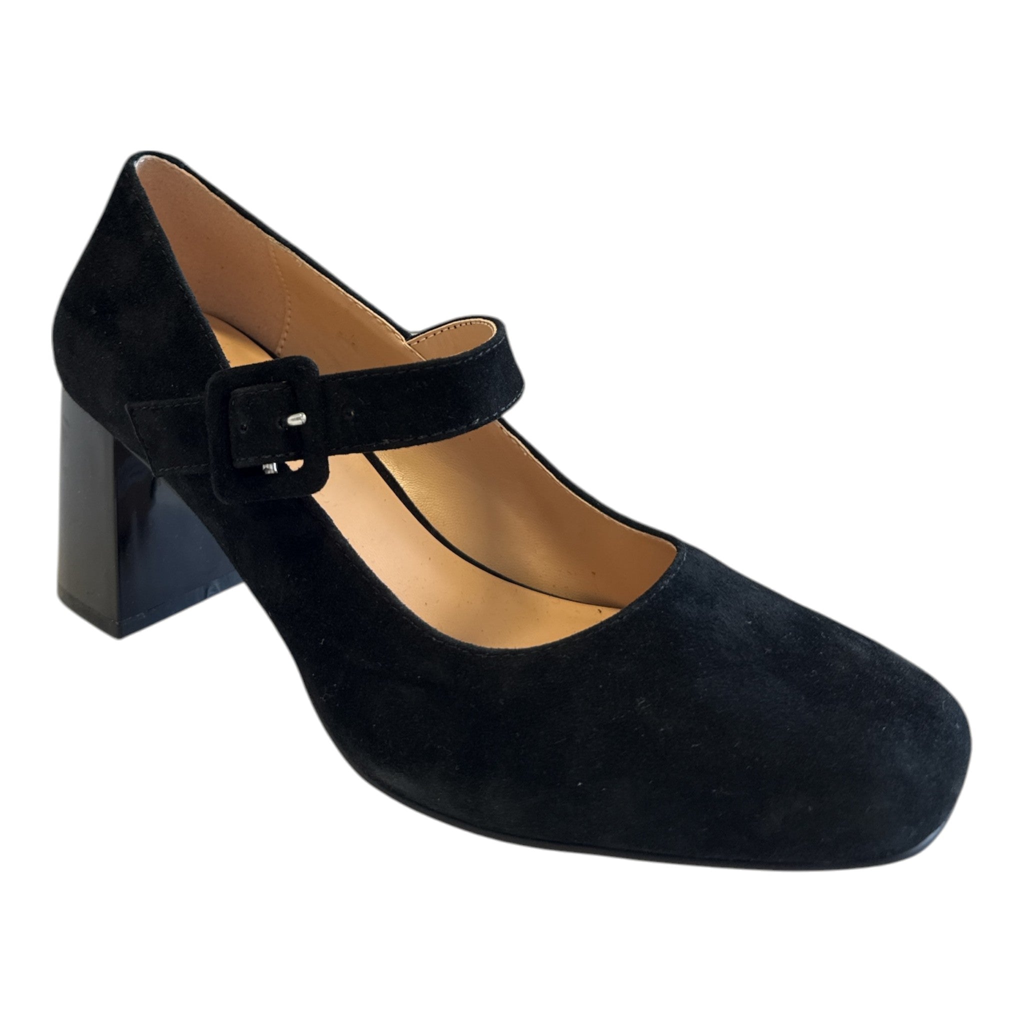 Lotus Nixie Black Court Shoes