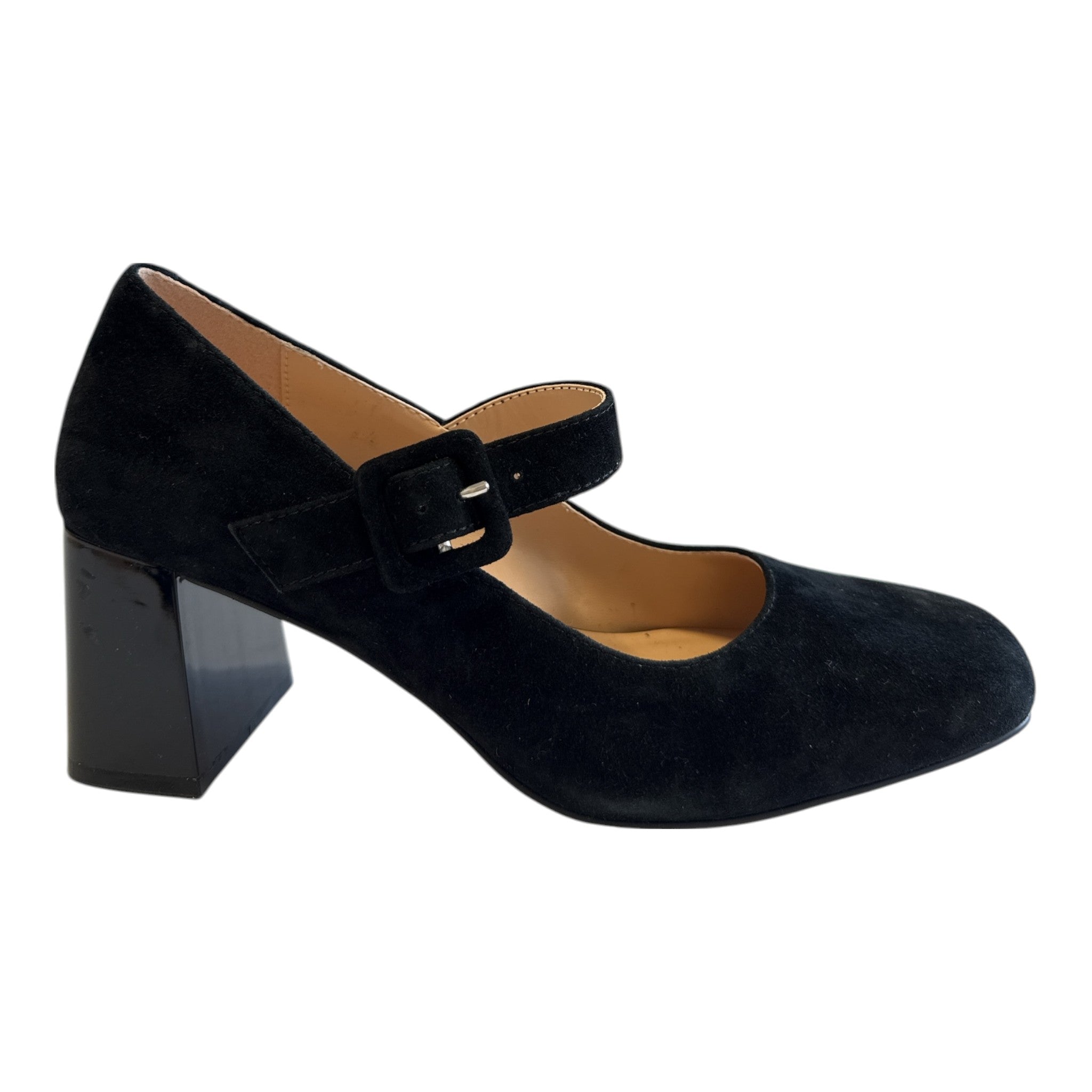 Lotus Nixie Black Court Shoes