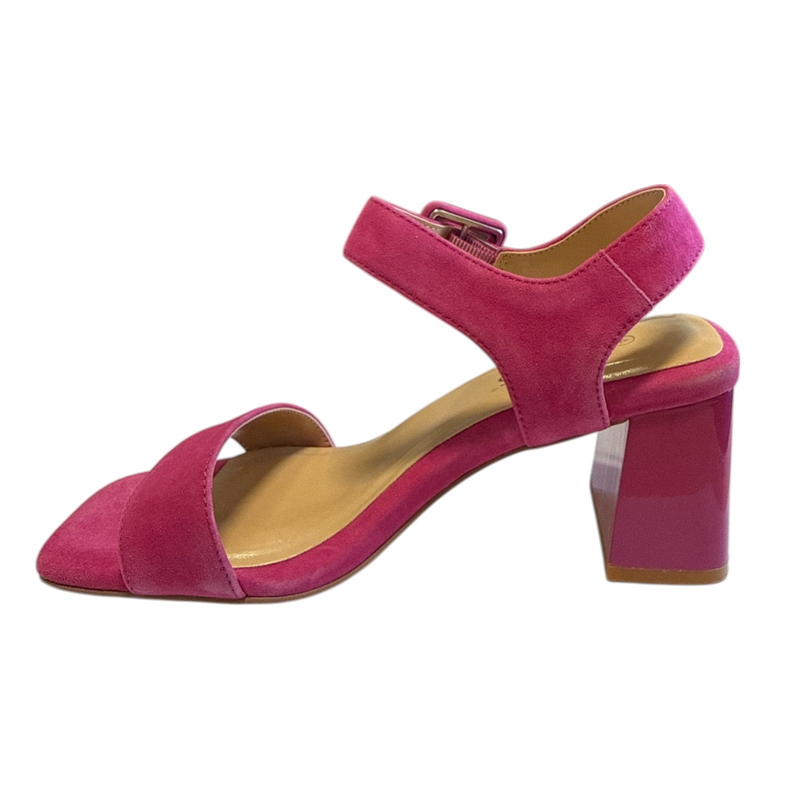 Lotus Norah Pink Suede Open-Toe Sandals