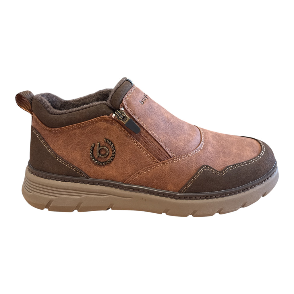 Bugatti Palau Brown and Tan Boots
