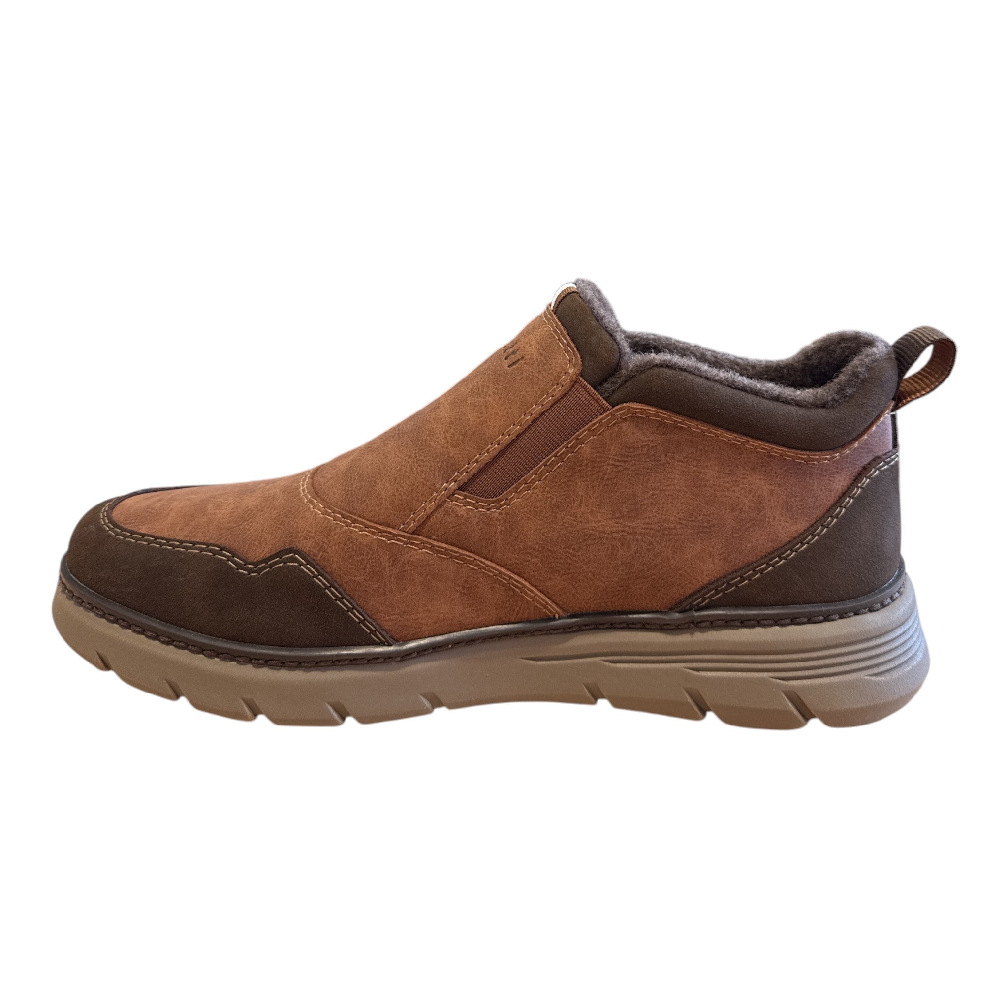 Bugatti Palau Brown and Tan Boots