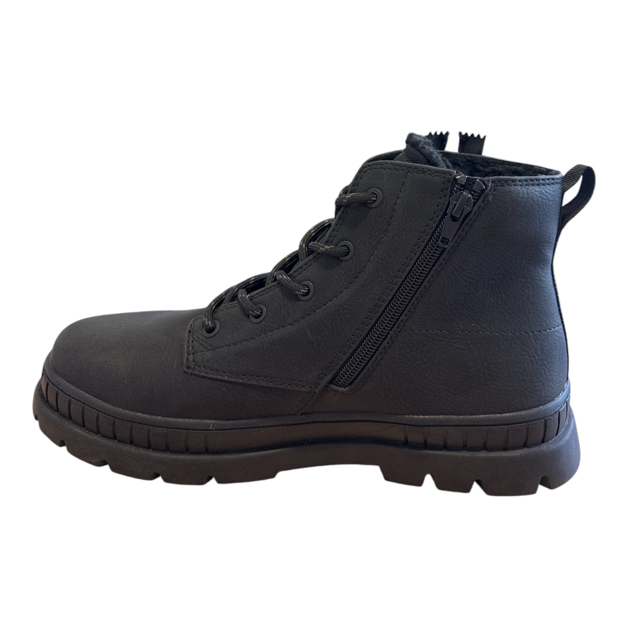 Bugatti Pallario Comfort Men's Black Wide Fit Boots