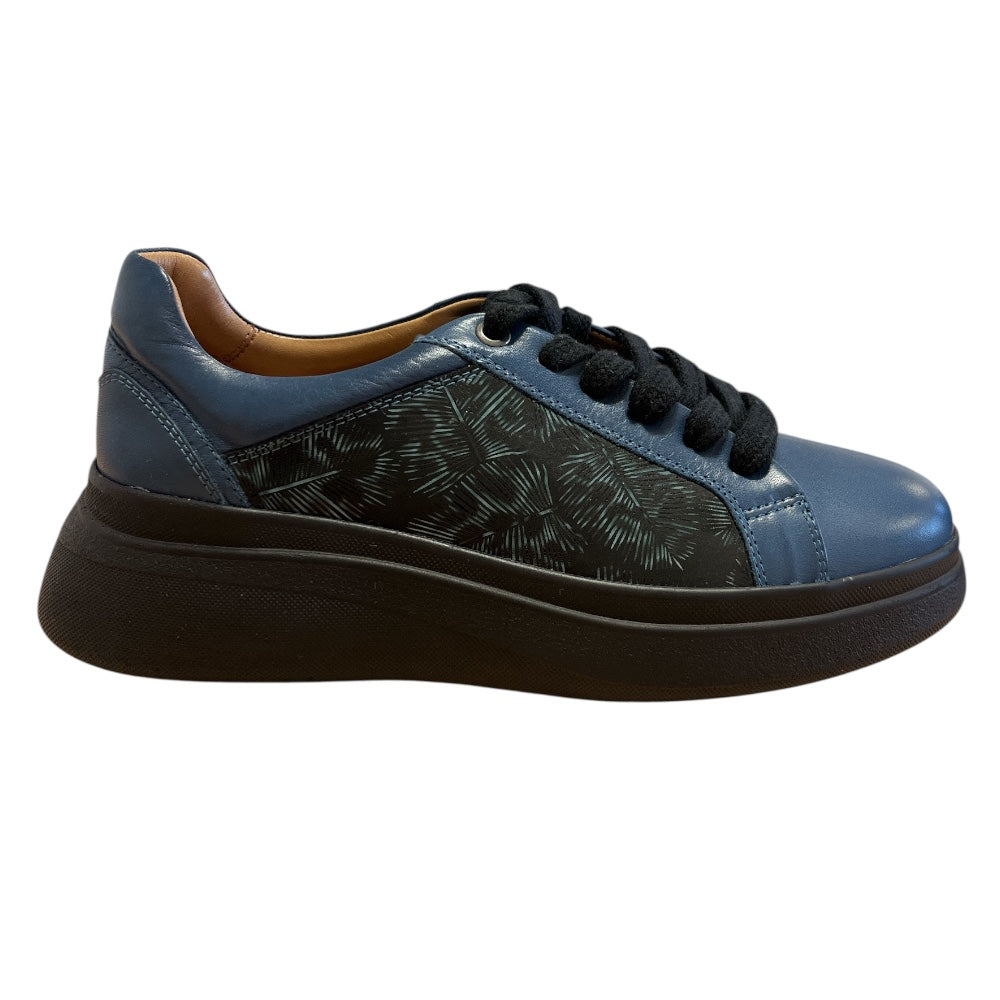 Adesso Rowan Denim Blue Casual Lace-Up Shoes
