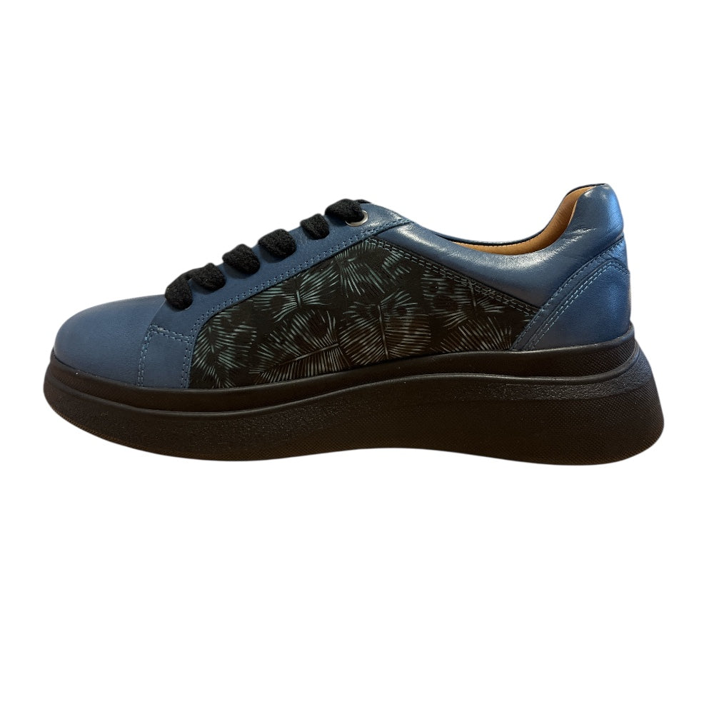 Adesso Rowan Denim Blue Casual Lace-Up Shoes