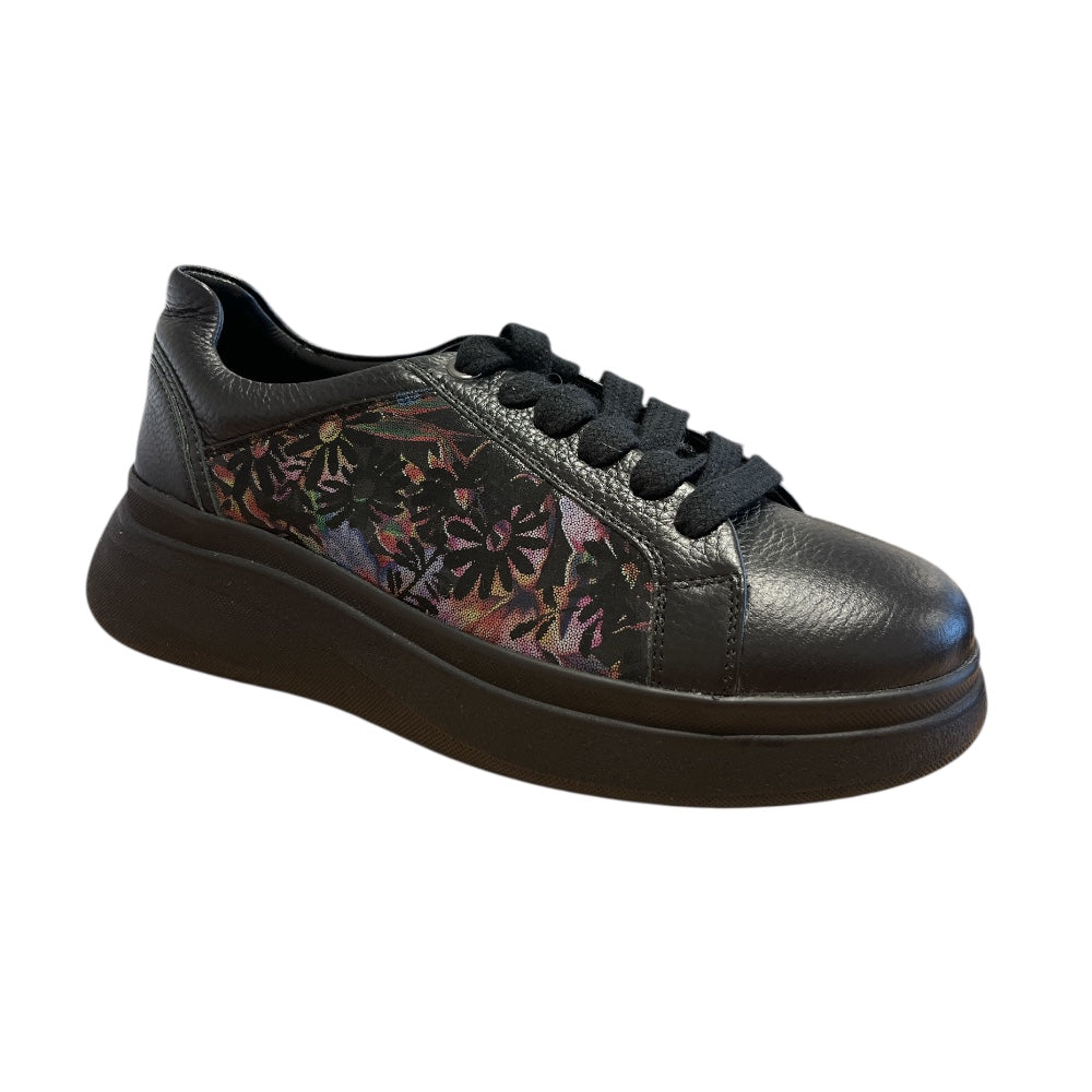 Adesso Rowan Black Casual Lace-Up Shoes