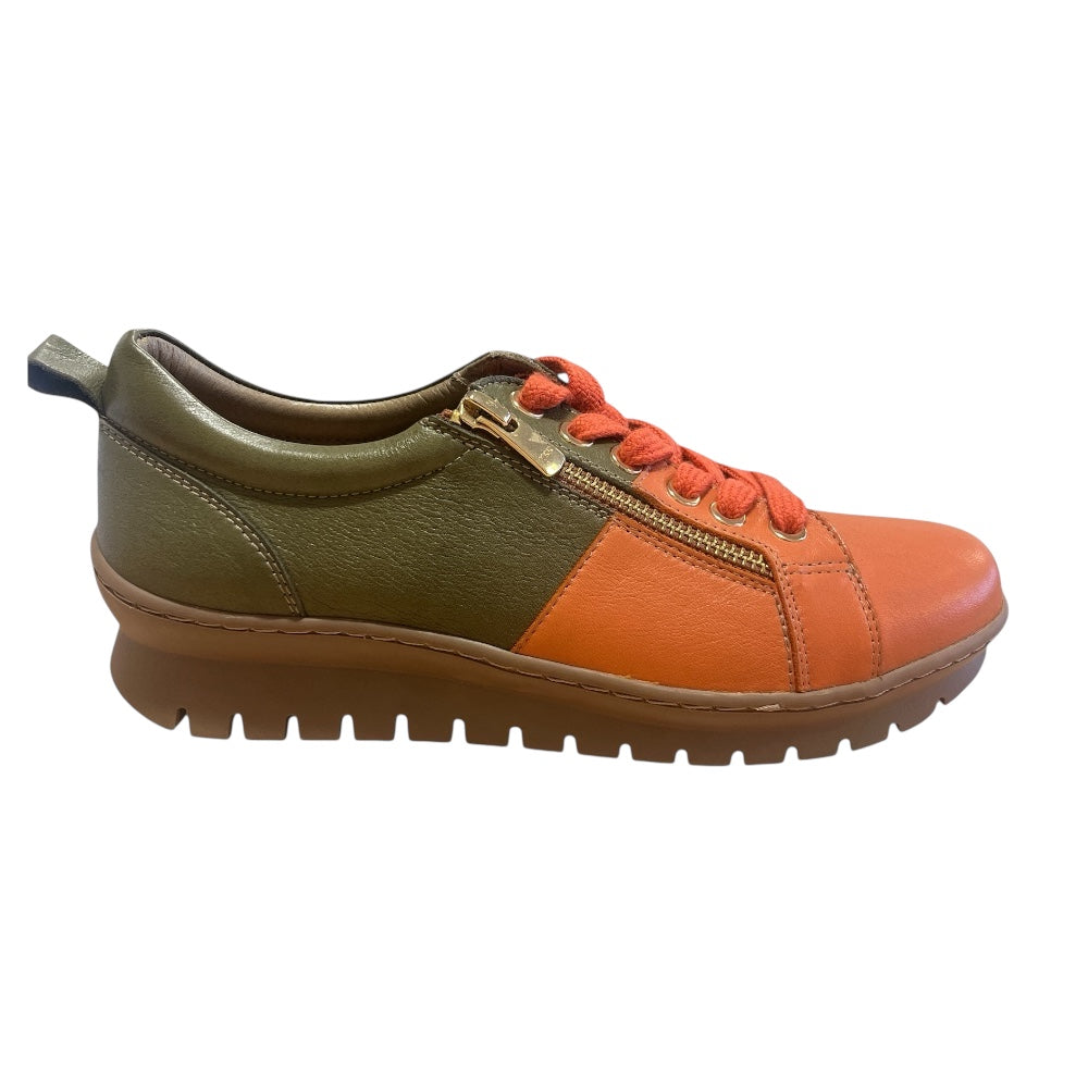 Adesso Dila Pumpkin Patch Leather Casual Shoes